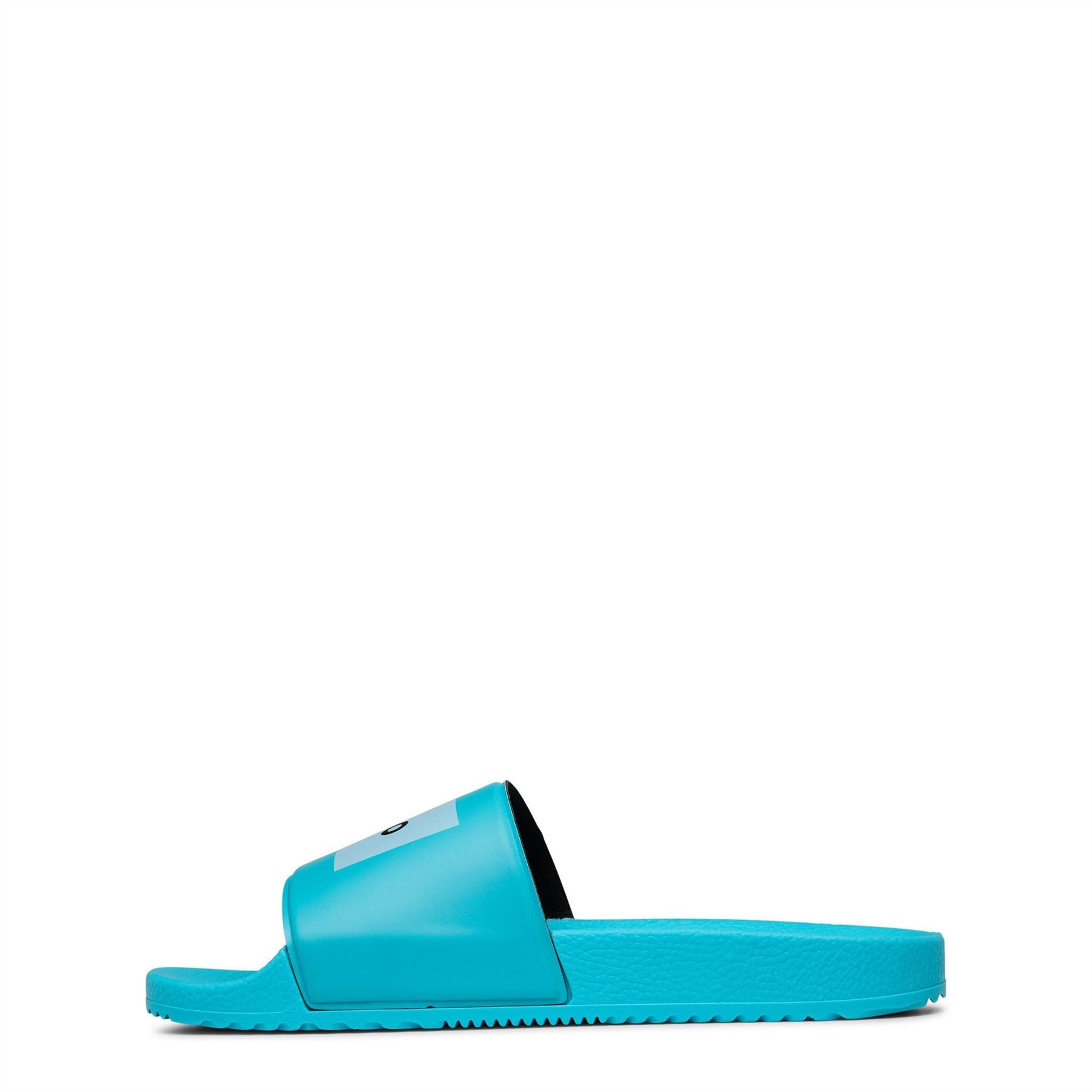 Hugo Logo Print Open Toe Slides