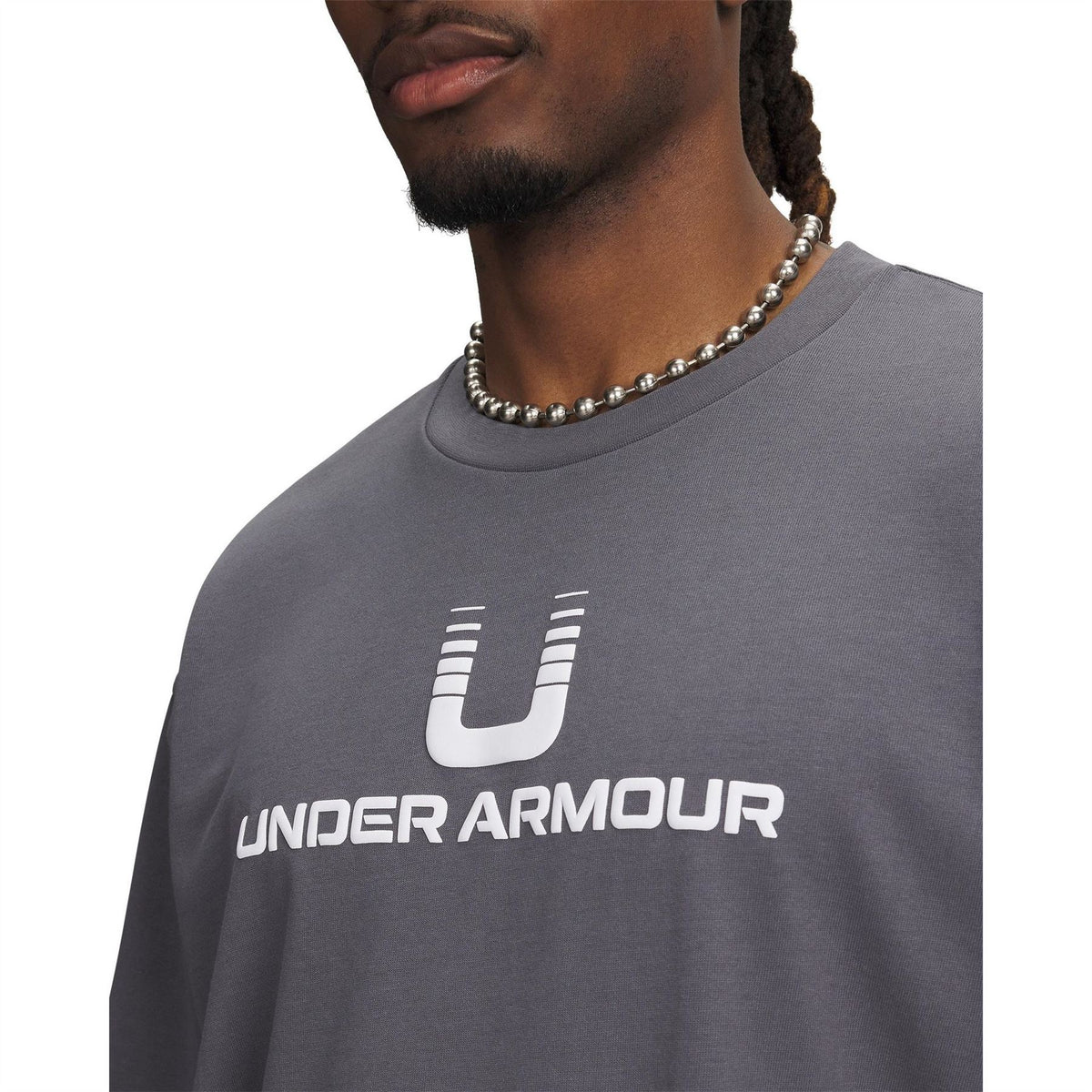 Under Armour Armour Ua Logo Heavyweight T  Shirt