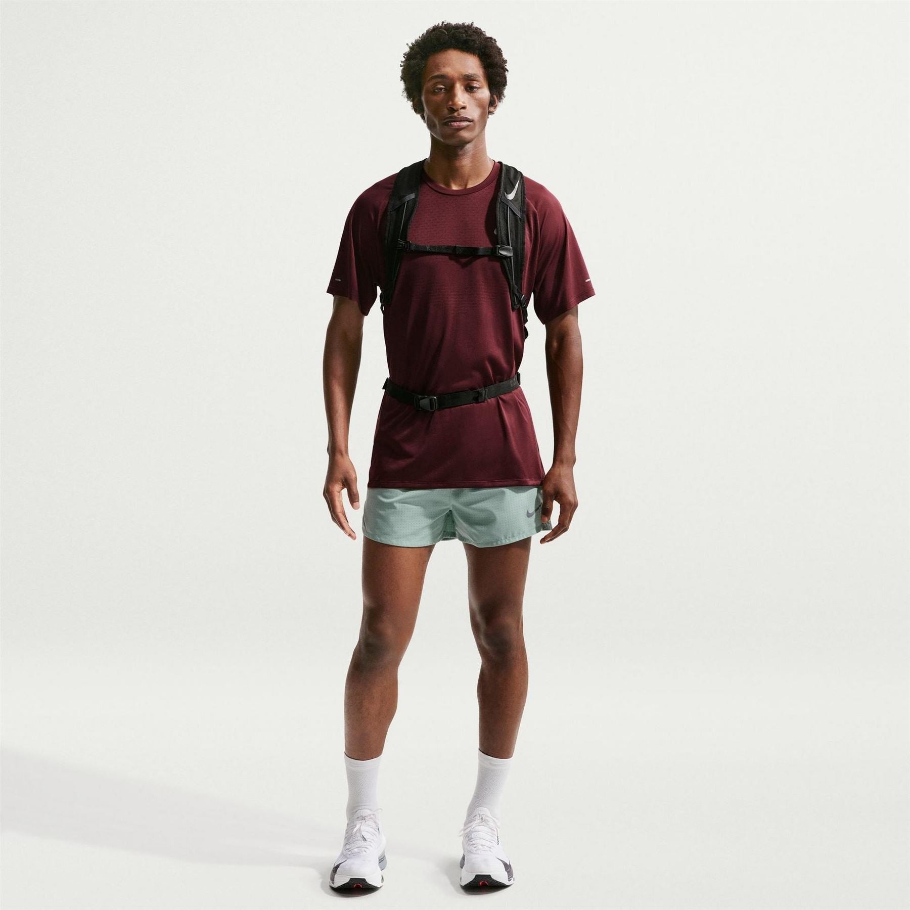 Nike Mens Fast Dri Fit 3 Brief Lined Running Shorts