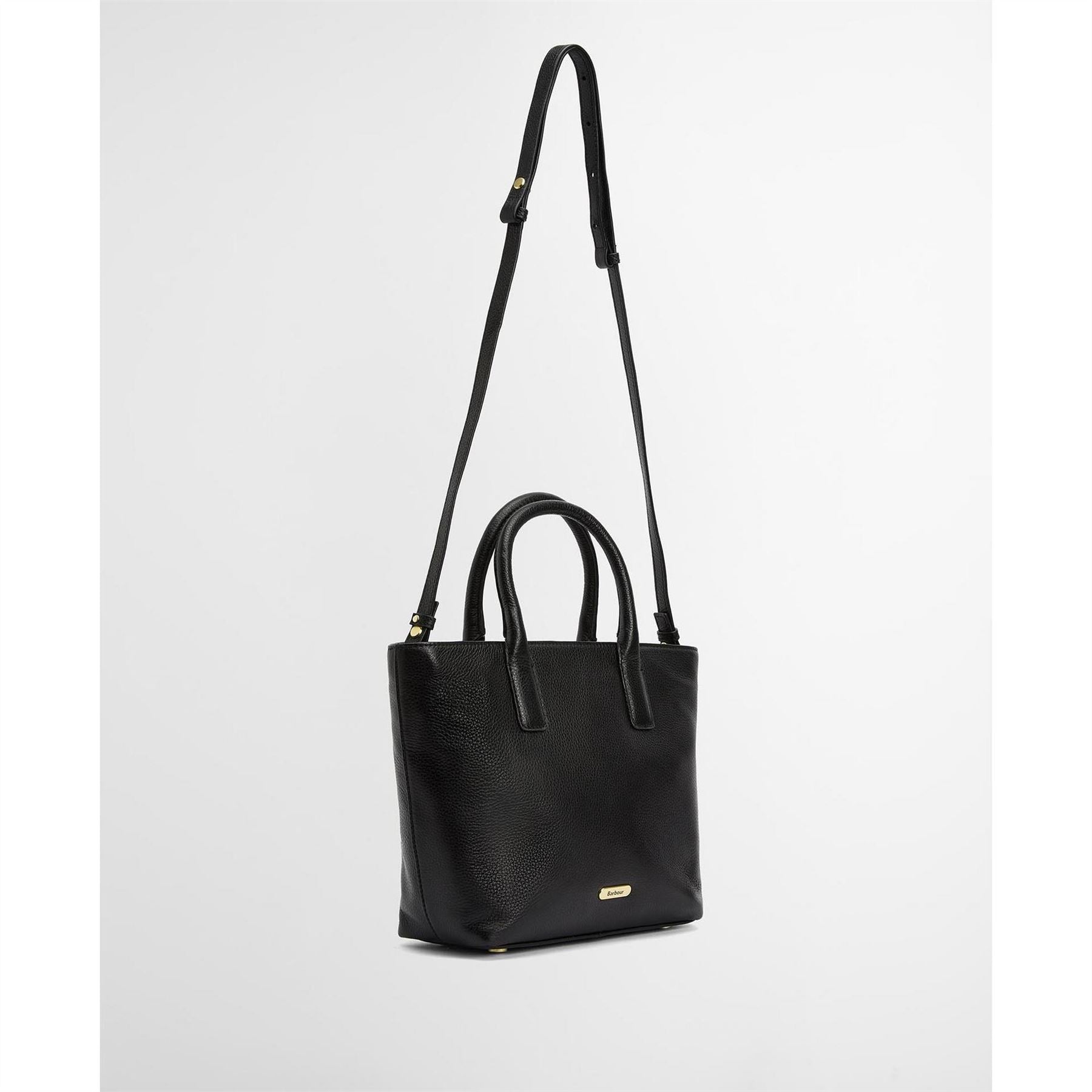 Barbour Leather Tote Bag