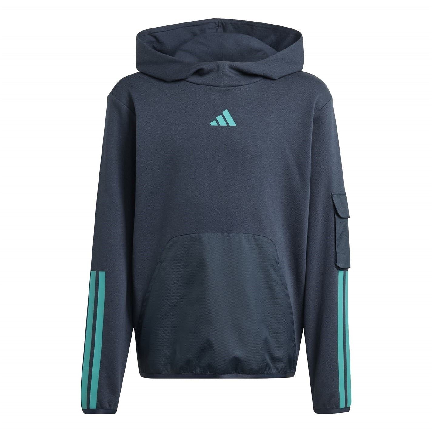 adidas Regular Fit Hooded Neck Sweatshirt