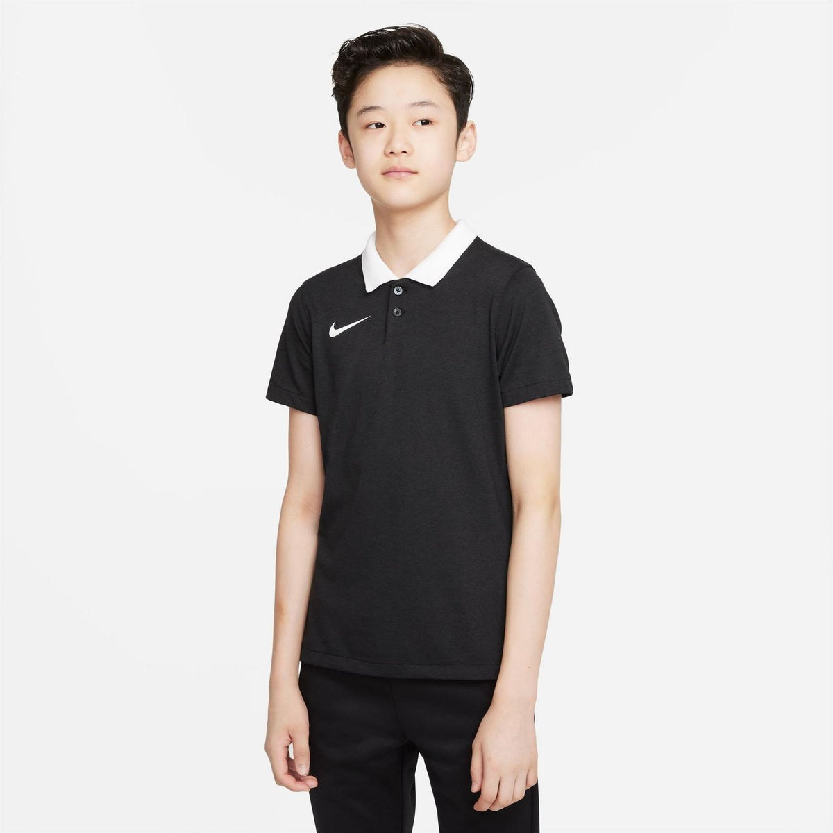 Nike Bold Logo Collared Neck Short Sleeve Regular Fit Shirt