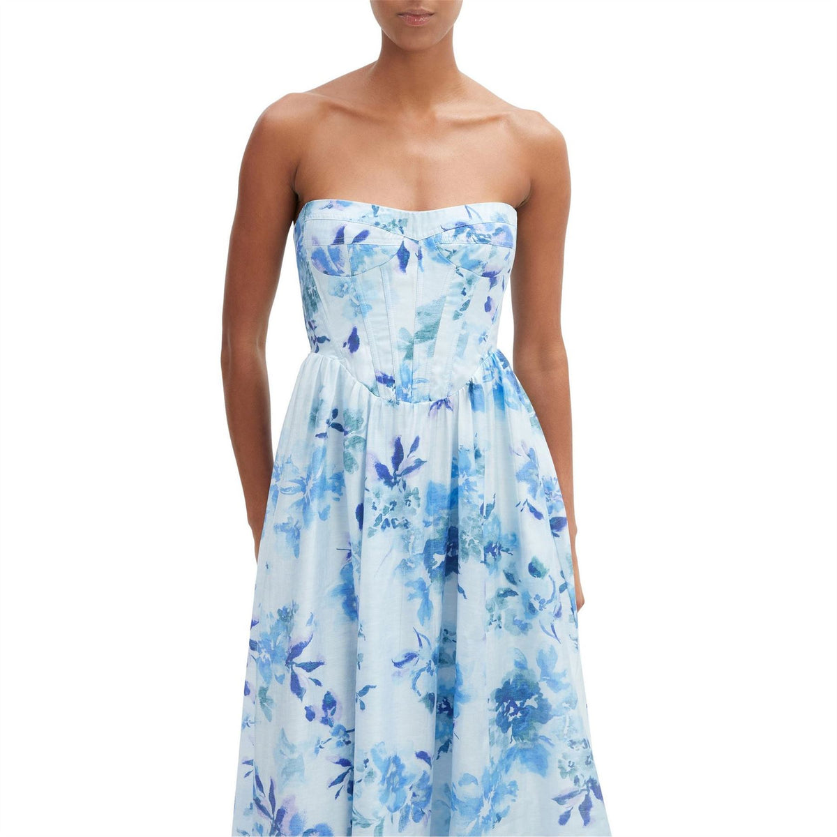 Bardot Lola Sleeveless Midi A-Line Dress
