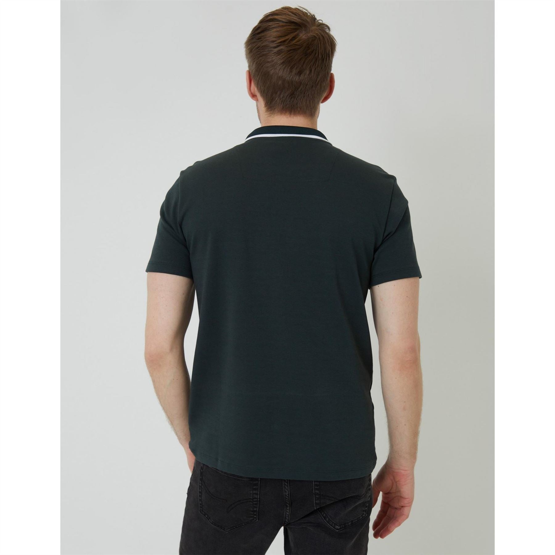 Threadbare Pinetwn Regular Fit Short Sleeve Shirt
