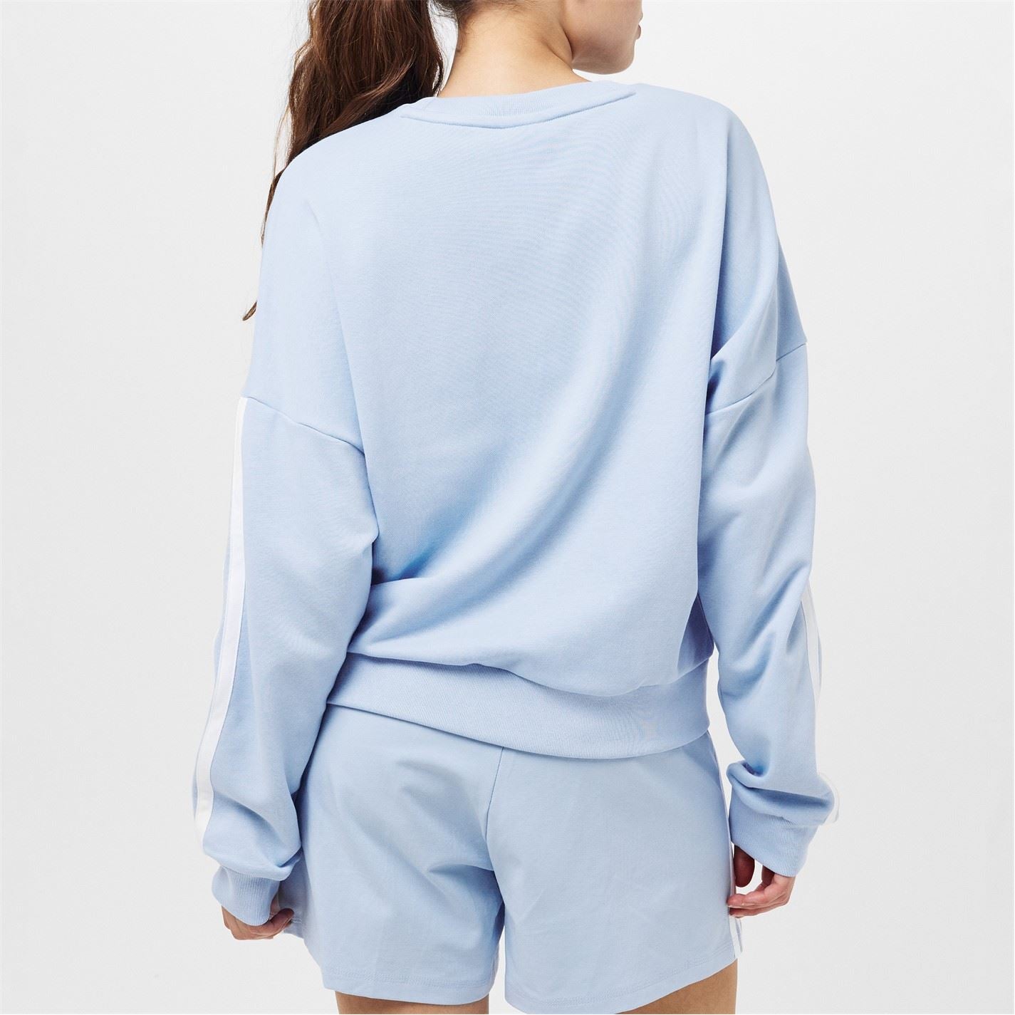 adidas Womens Studio Lounge 3 Stripes Sweatshirt