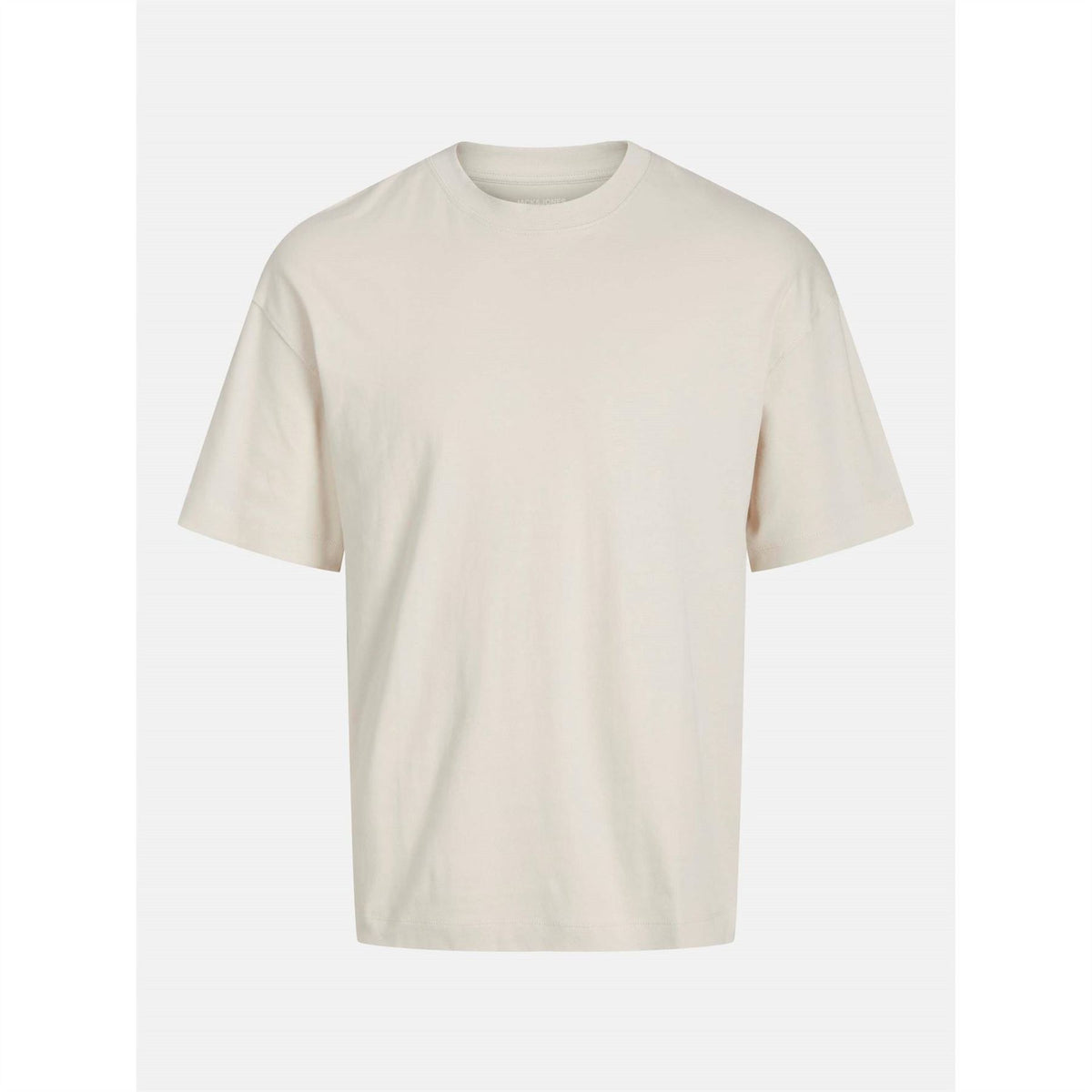 Jack and Jones Crew Neck Ribbed Collar Short Sleeve Jersey T-Shirt
