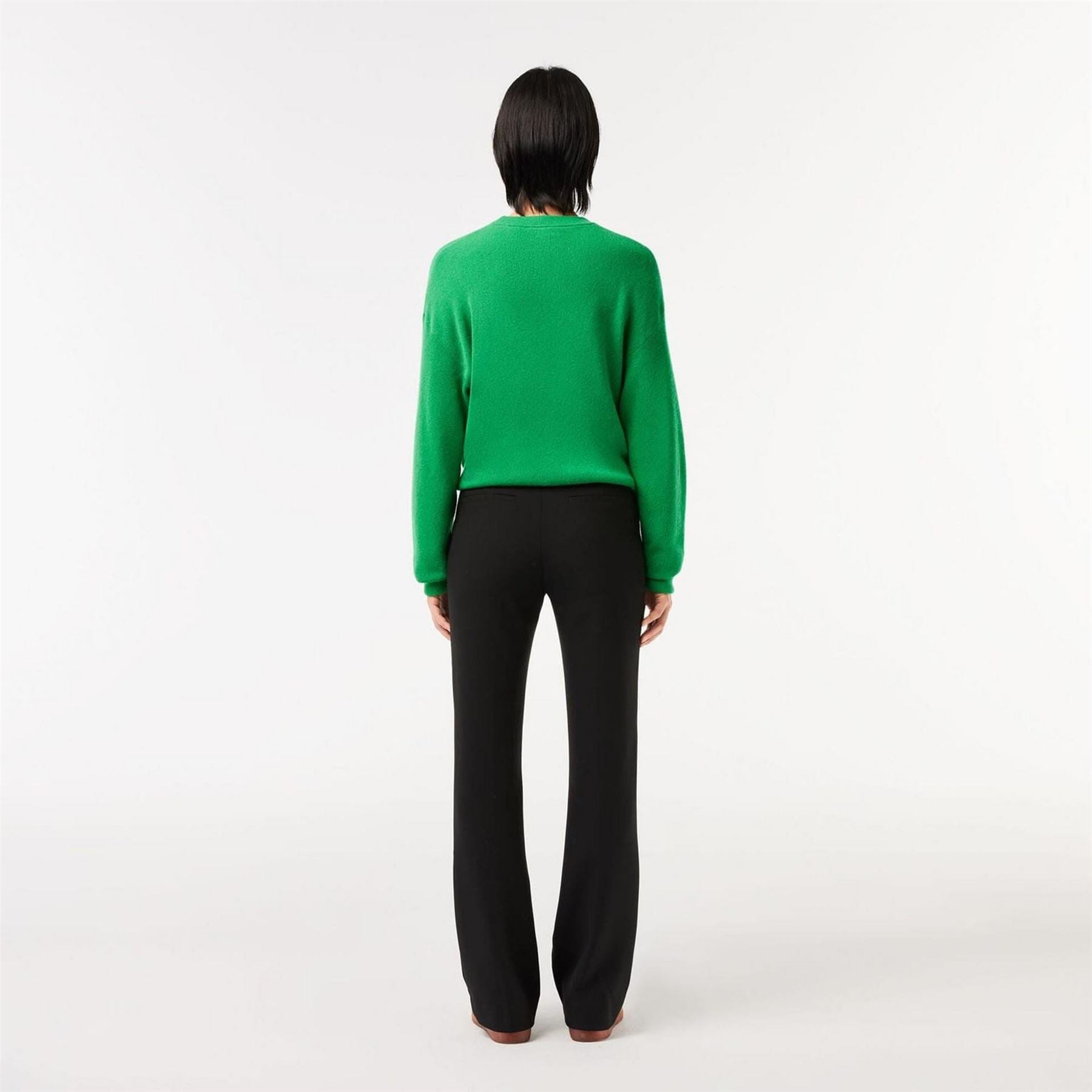 Lacoste Waist Flared Dress Pants