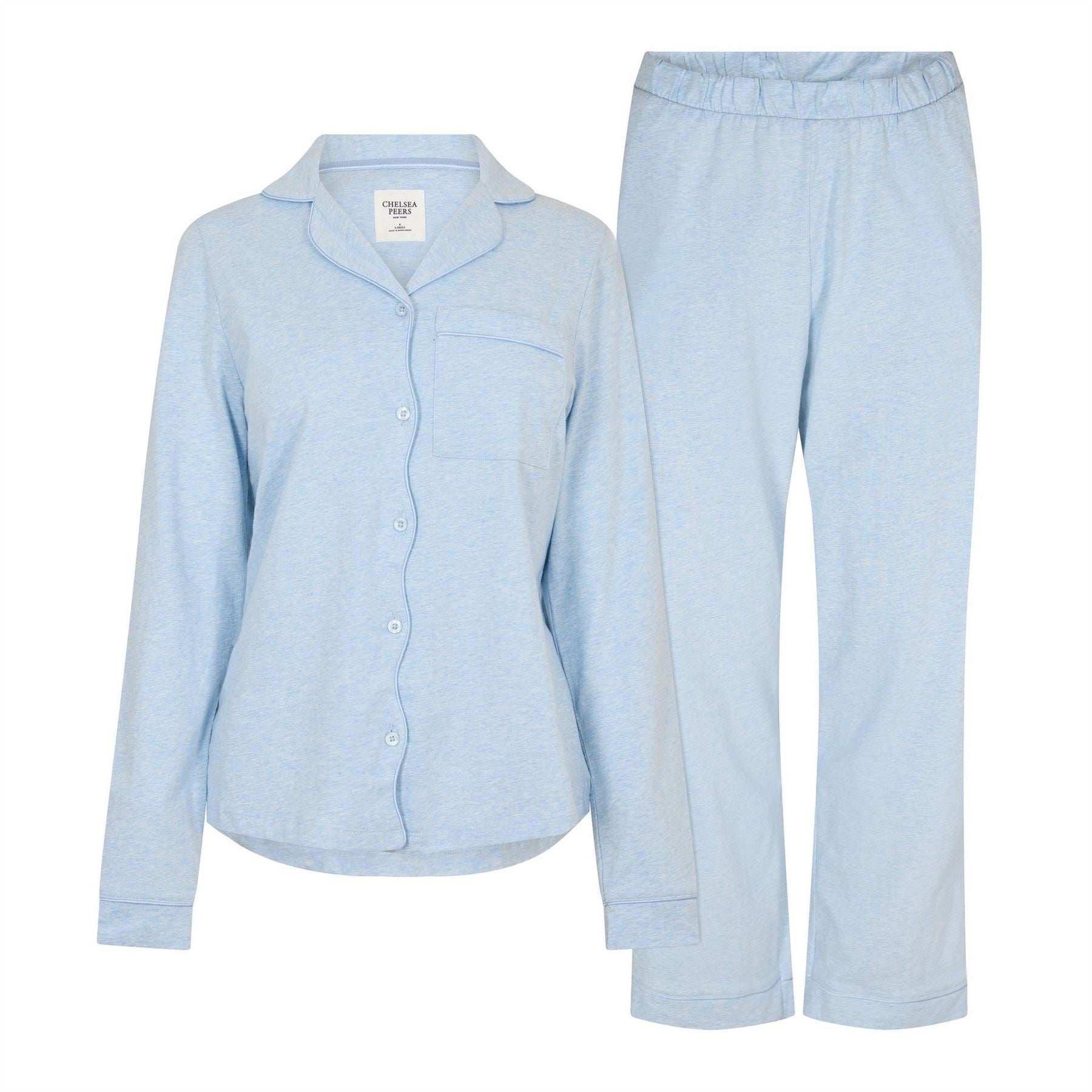Chelsea Peers Cotton Long Sleeve Pyjama Set