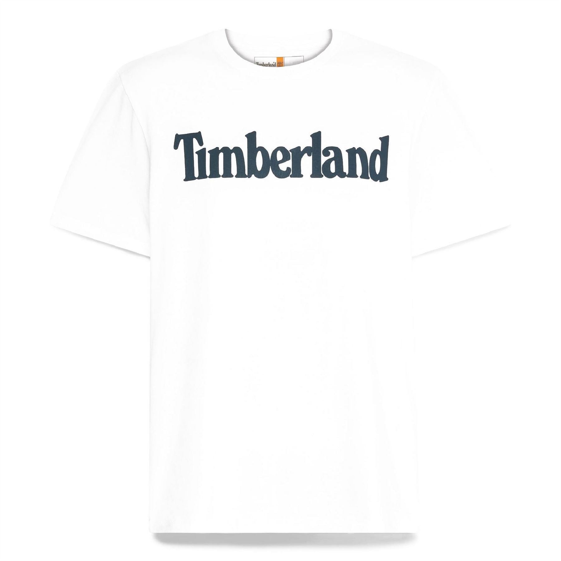 Timberland Northwood Wordmark Logo Cotton Short Sleeve T-Shirt