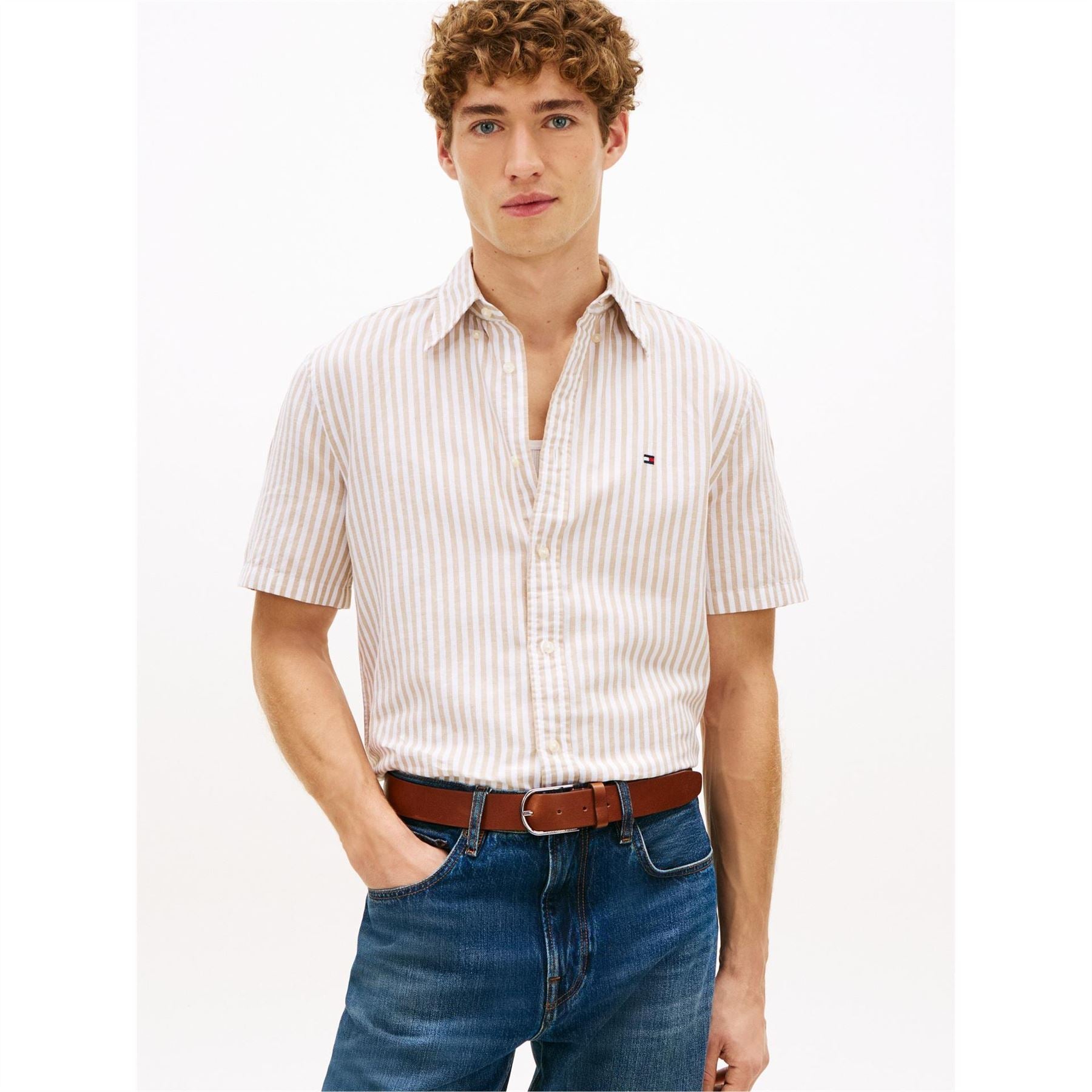 Tommy Hilfiger Patterned Short Sleeve Shirt
