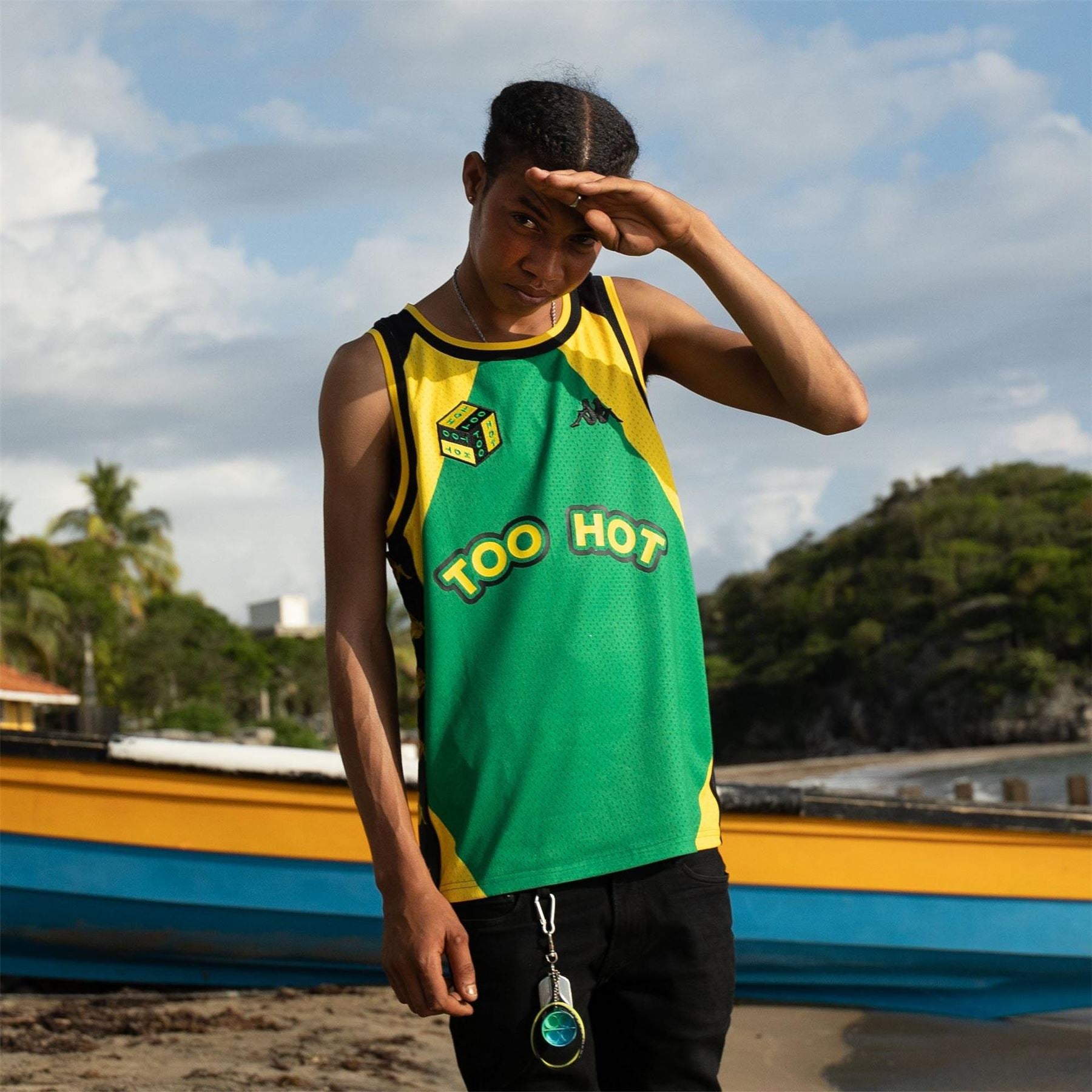 Kappa Crew Neck Sleeveless Vest