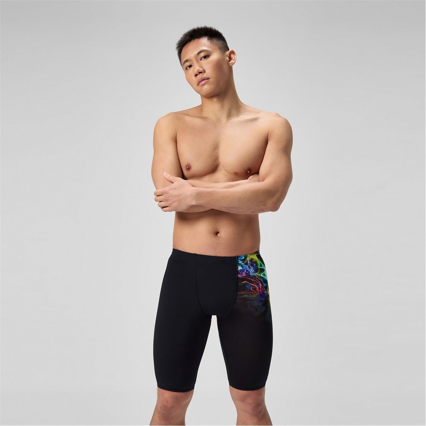 Speedo Slim Fit Graphic Print Jammer Short