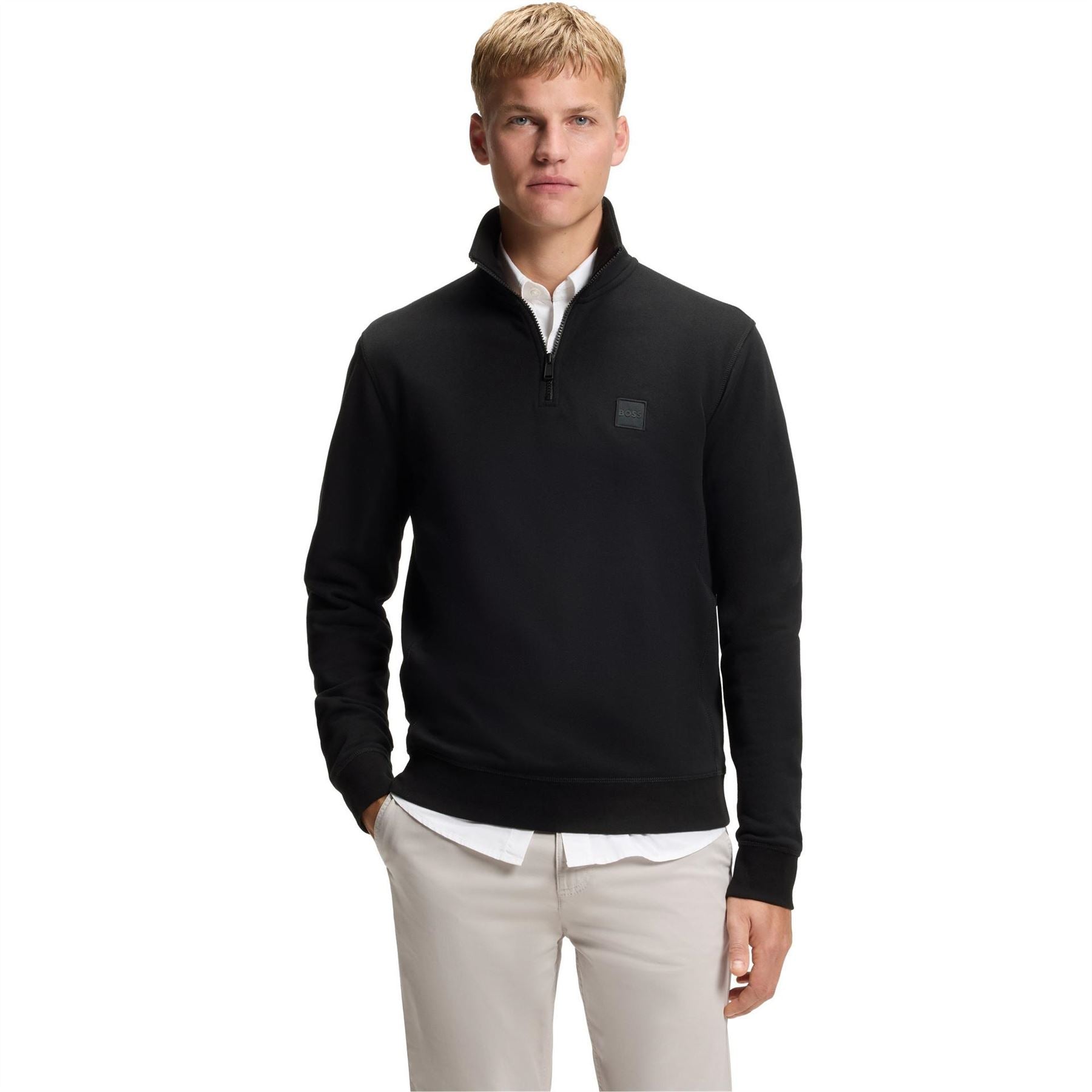 Boss Zetrust Quarter Zip Fleece