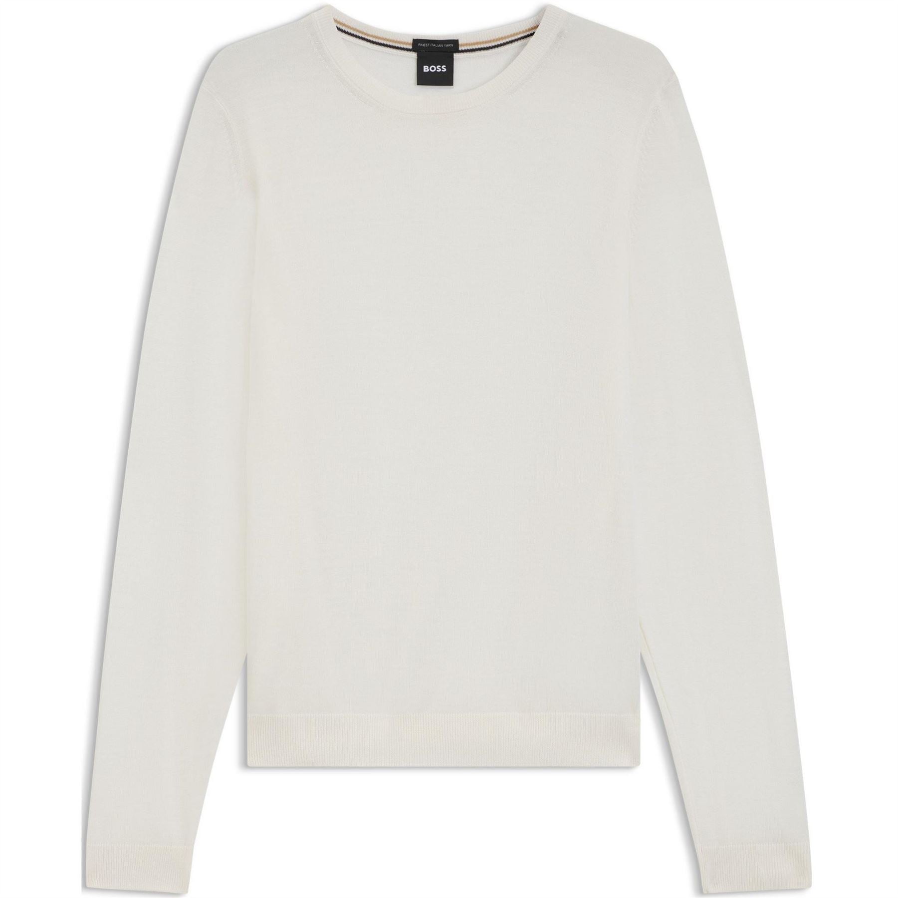 Boss Leno Knit Jumper, Soft Virgin Wool