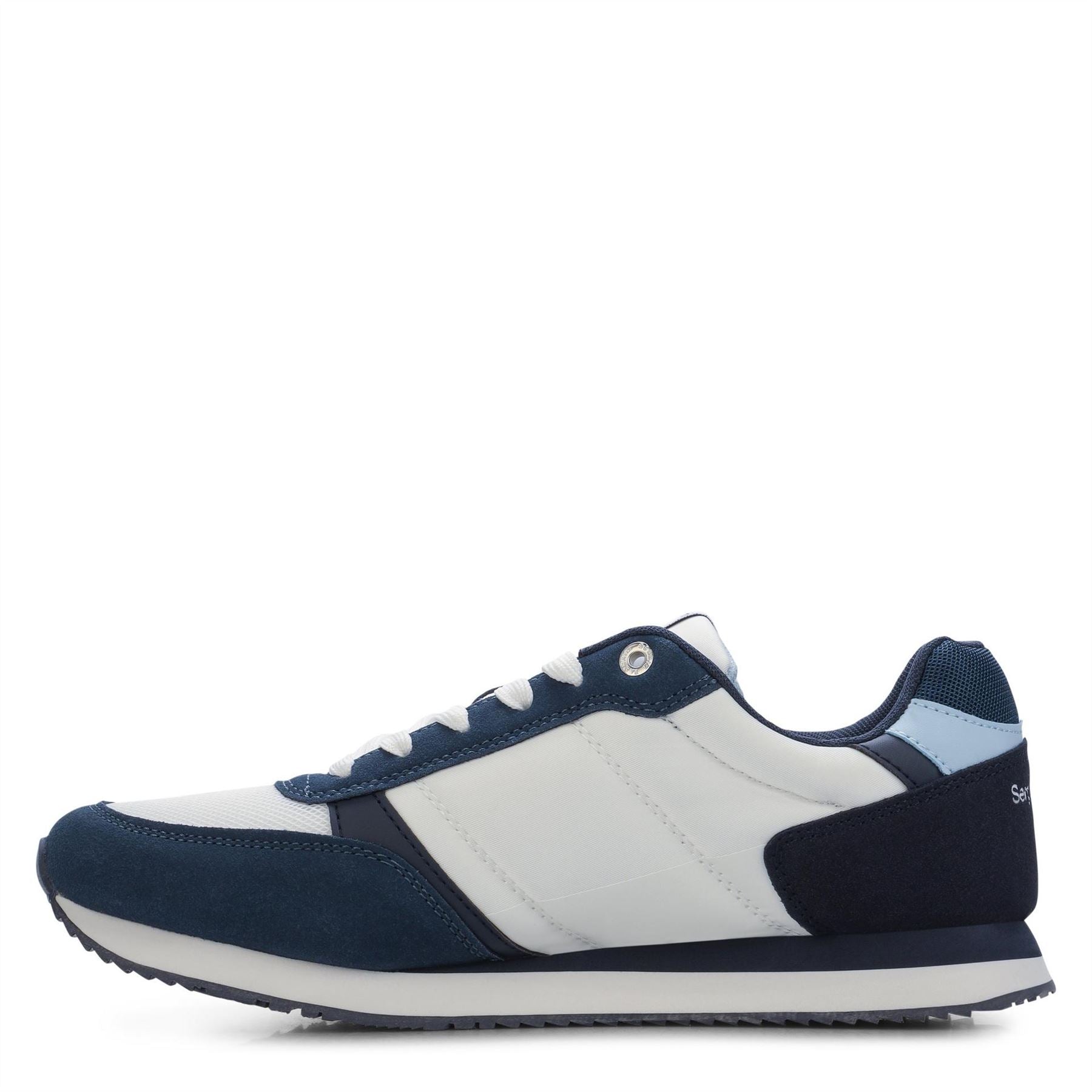 Sergio Tacchini Bergamo Low Top Trainers with Logo Print