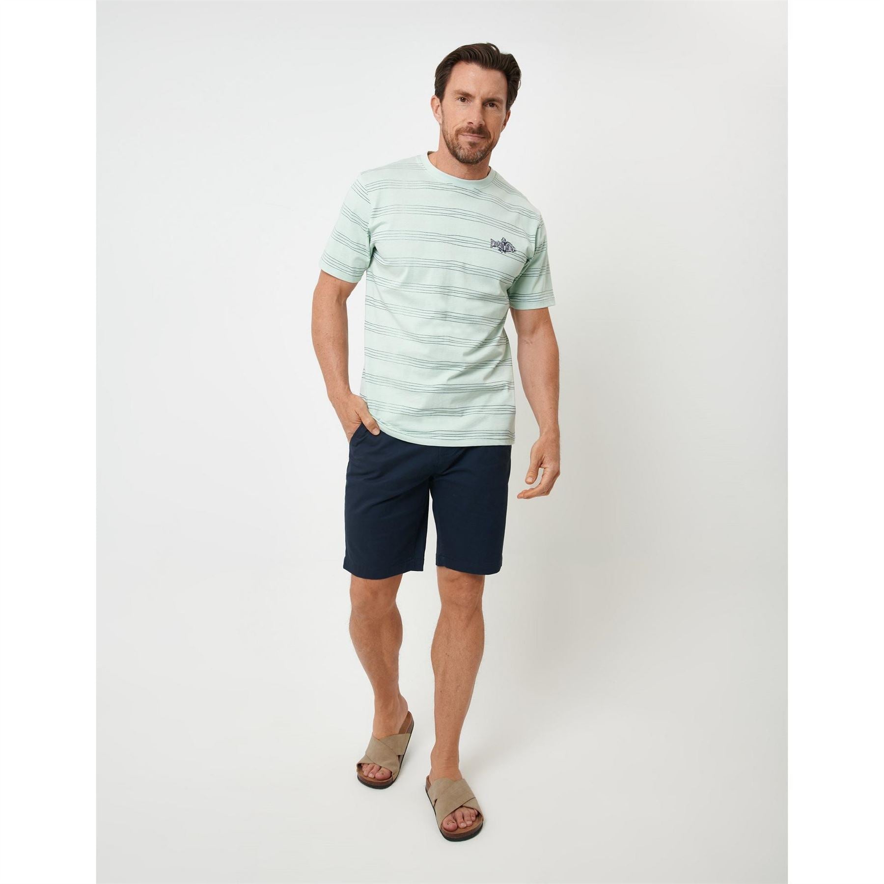 Saltwell Dunbarton Fish Graphic Regular Fit T-Shirt