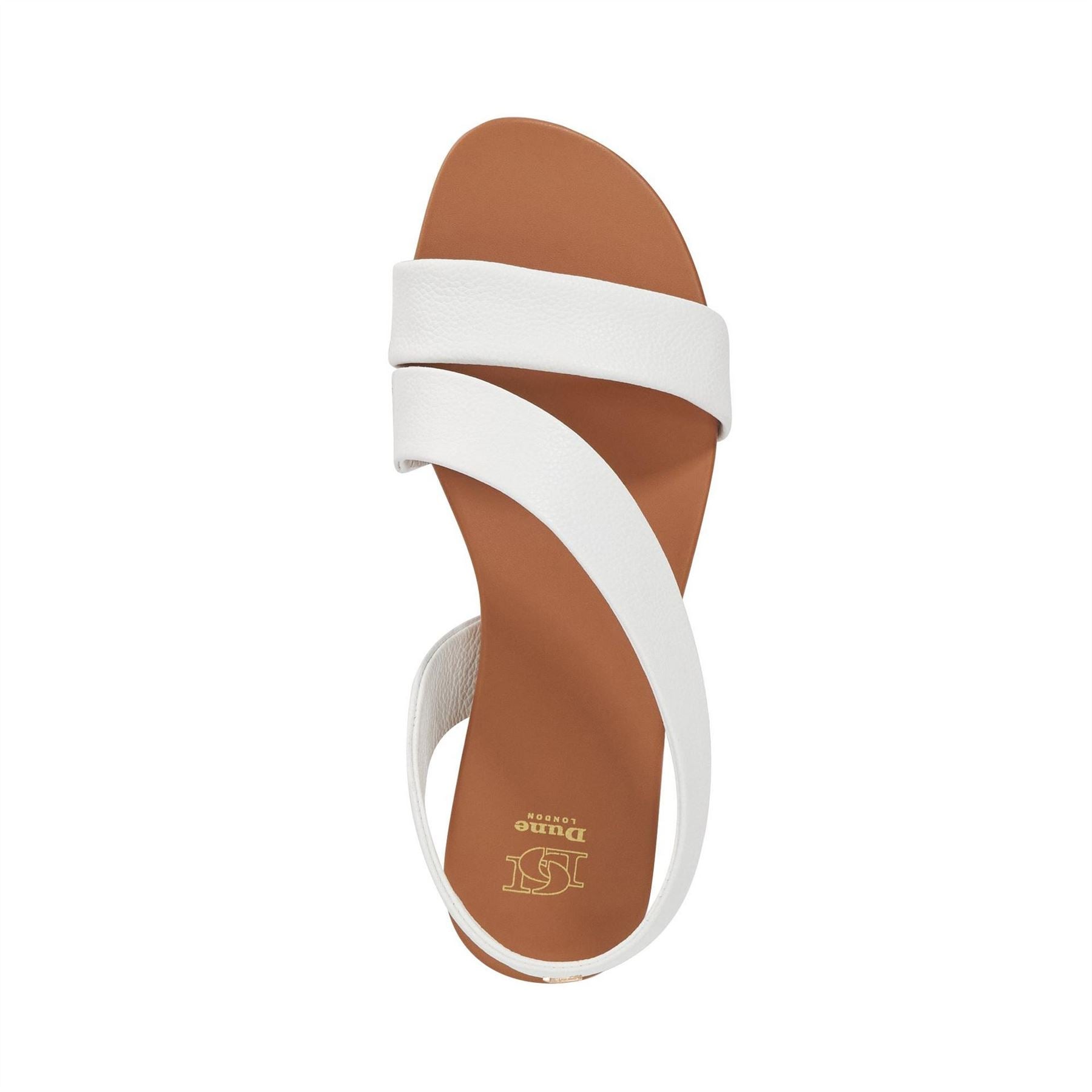 Dune London Open Toe Flatform Slide Sandals