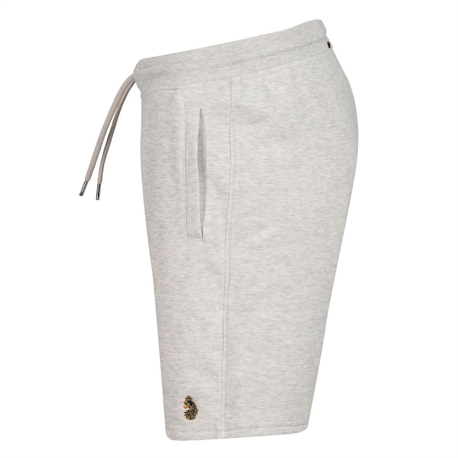 Luke Regular Fit Heathered Patterned Sweat Shorts