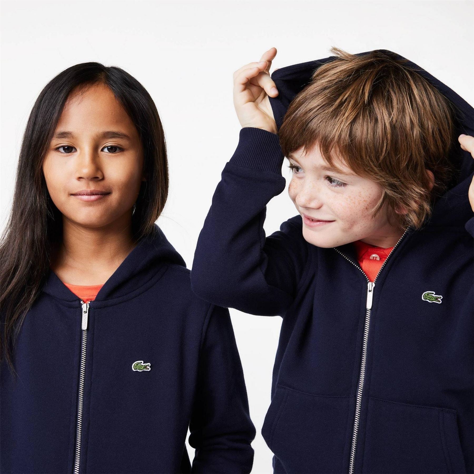 Lacoste Junior Boys Basic Zip Hoodie