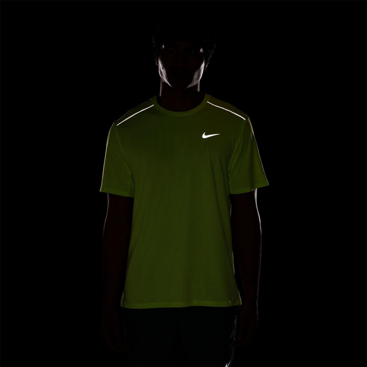 Nike Mens Drifit Miler Running Top