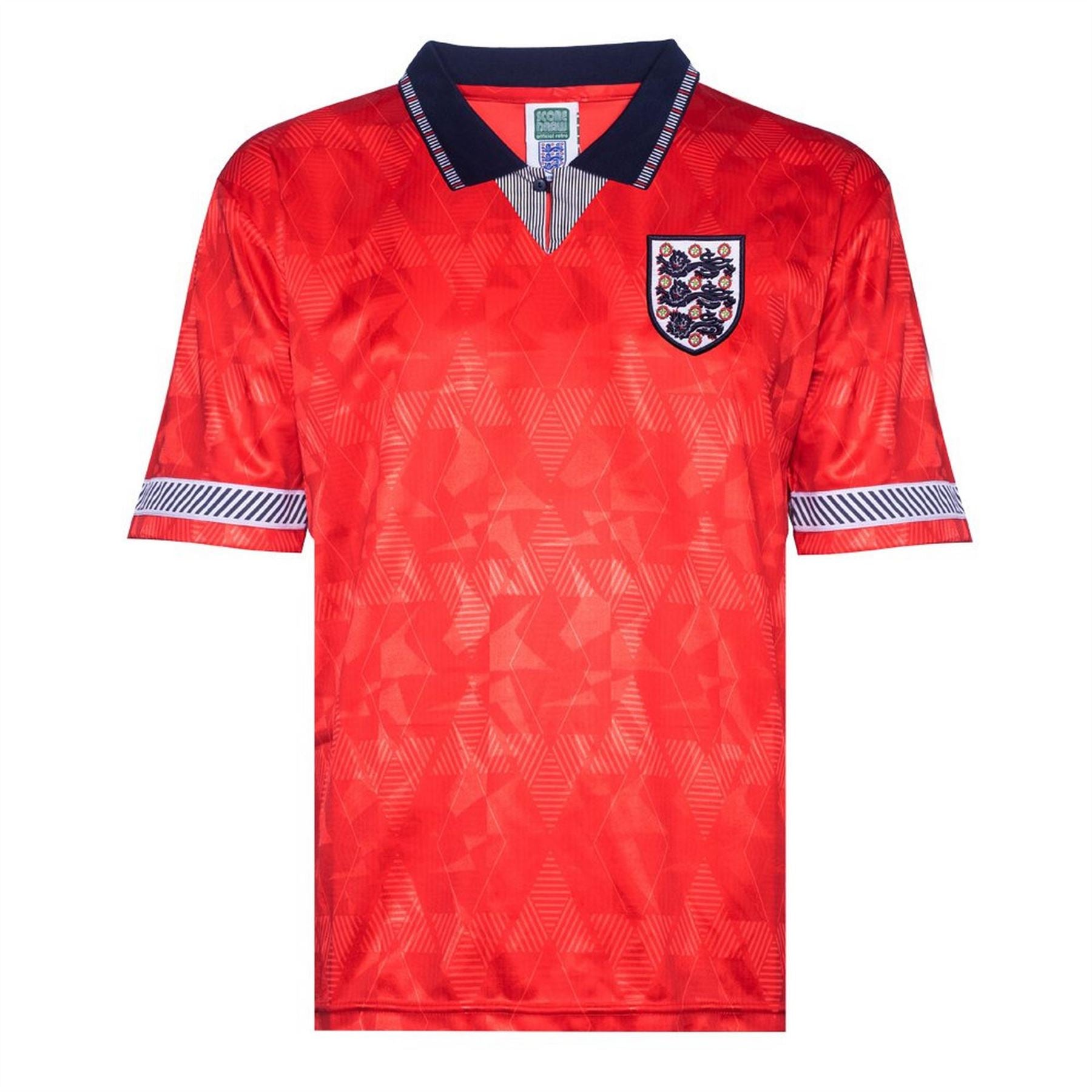 Score Draw Draw England Away Shirt 1990