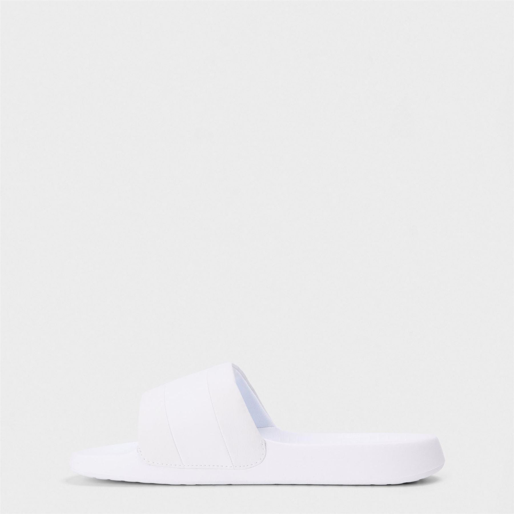 Lacoste Crocodile Print Flatform Slides