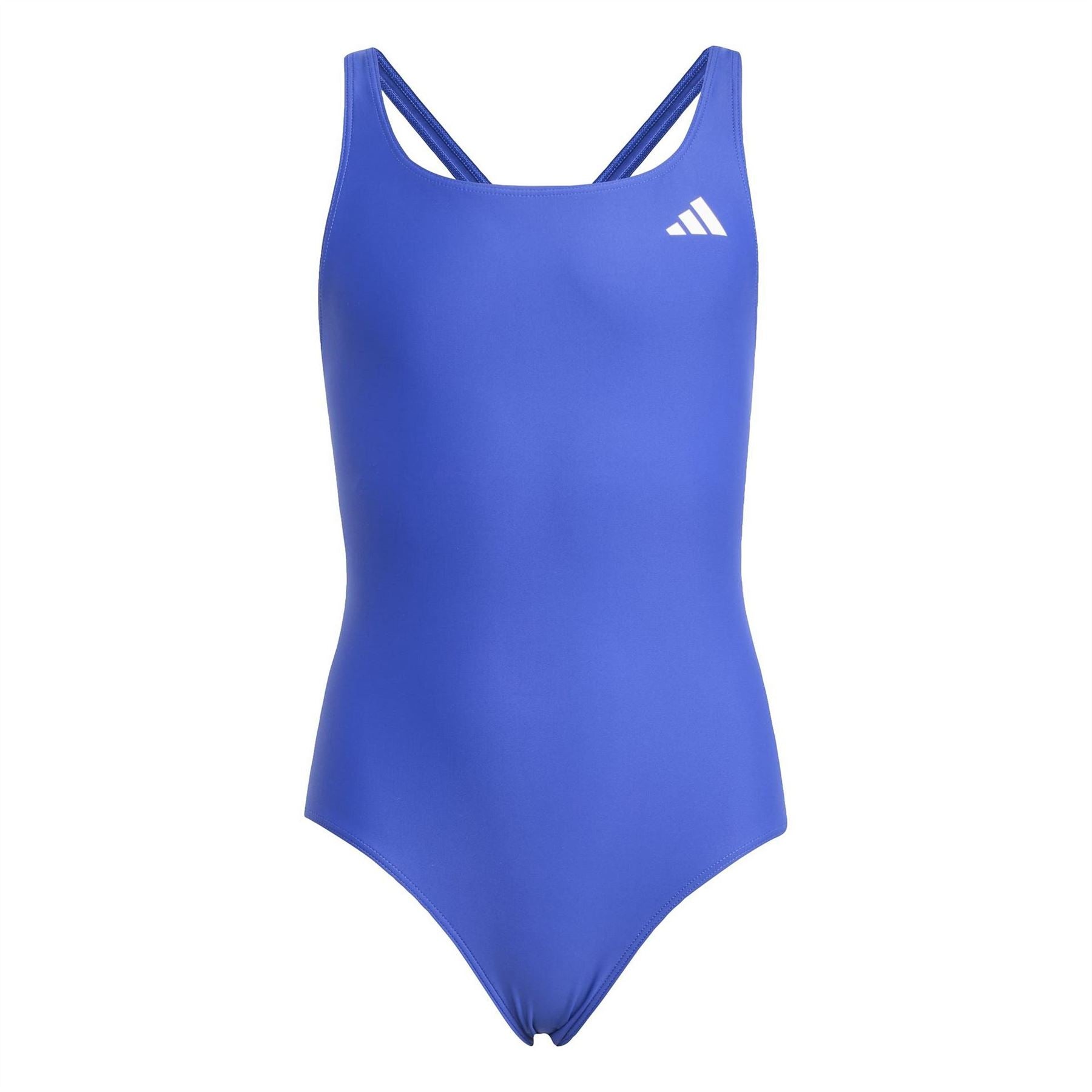 adidas Solid Small Logo Swimsuit