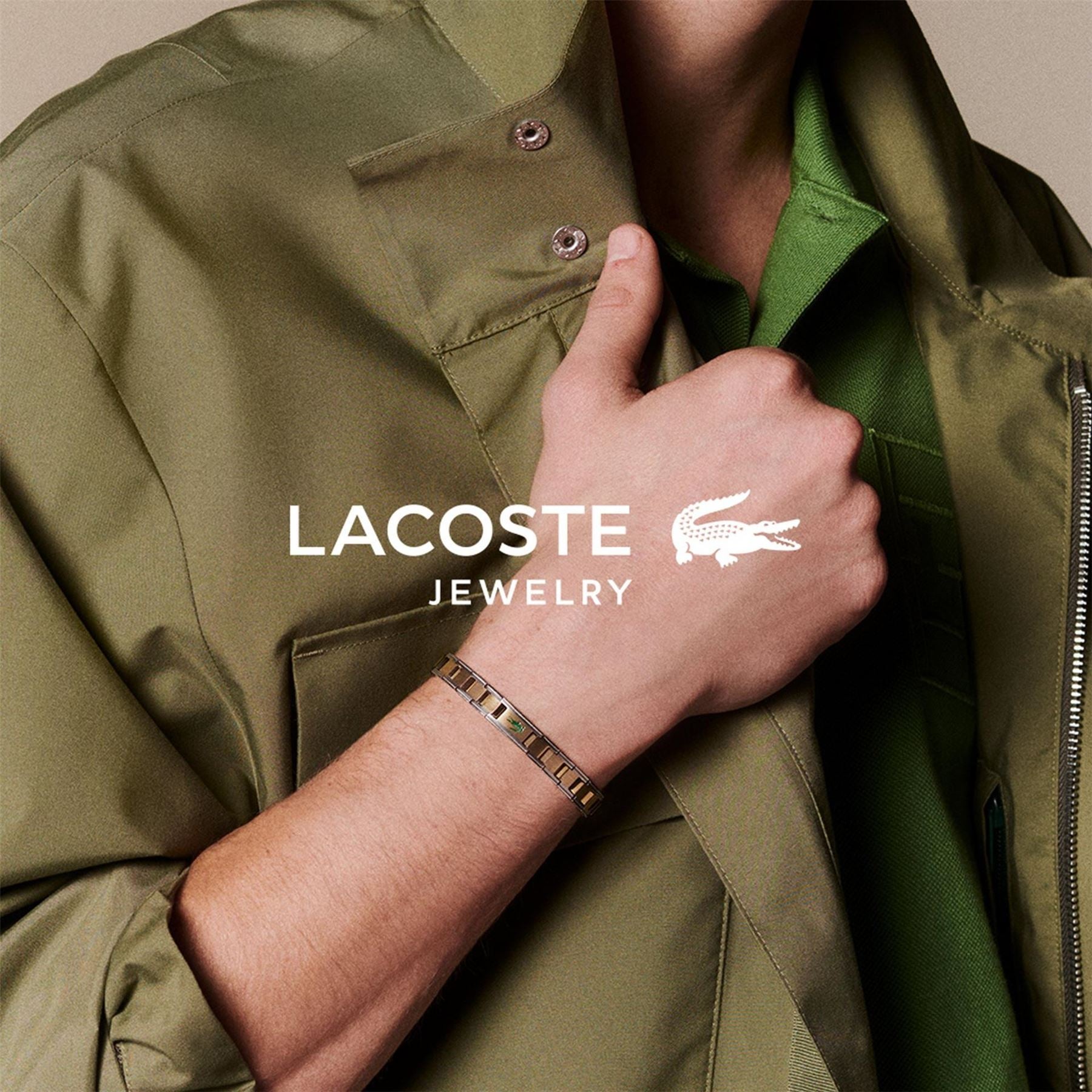 Lacoste Mens Metropole Edge  Bracelet