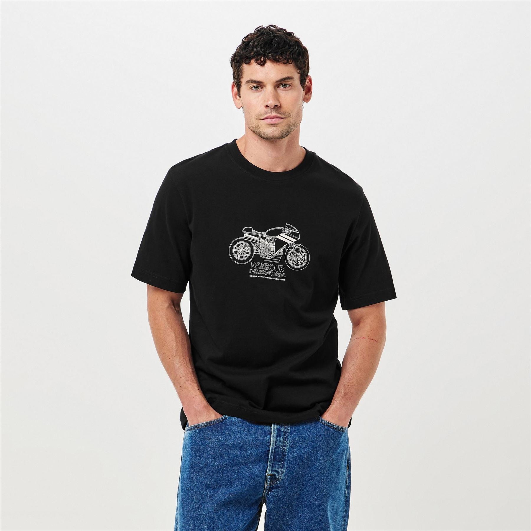 Barbour International Motorbike T-Shirt