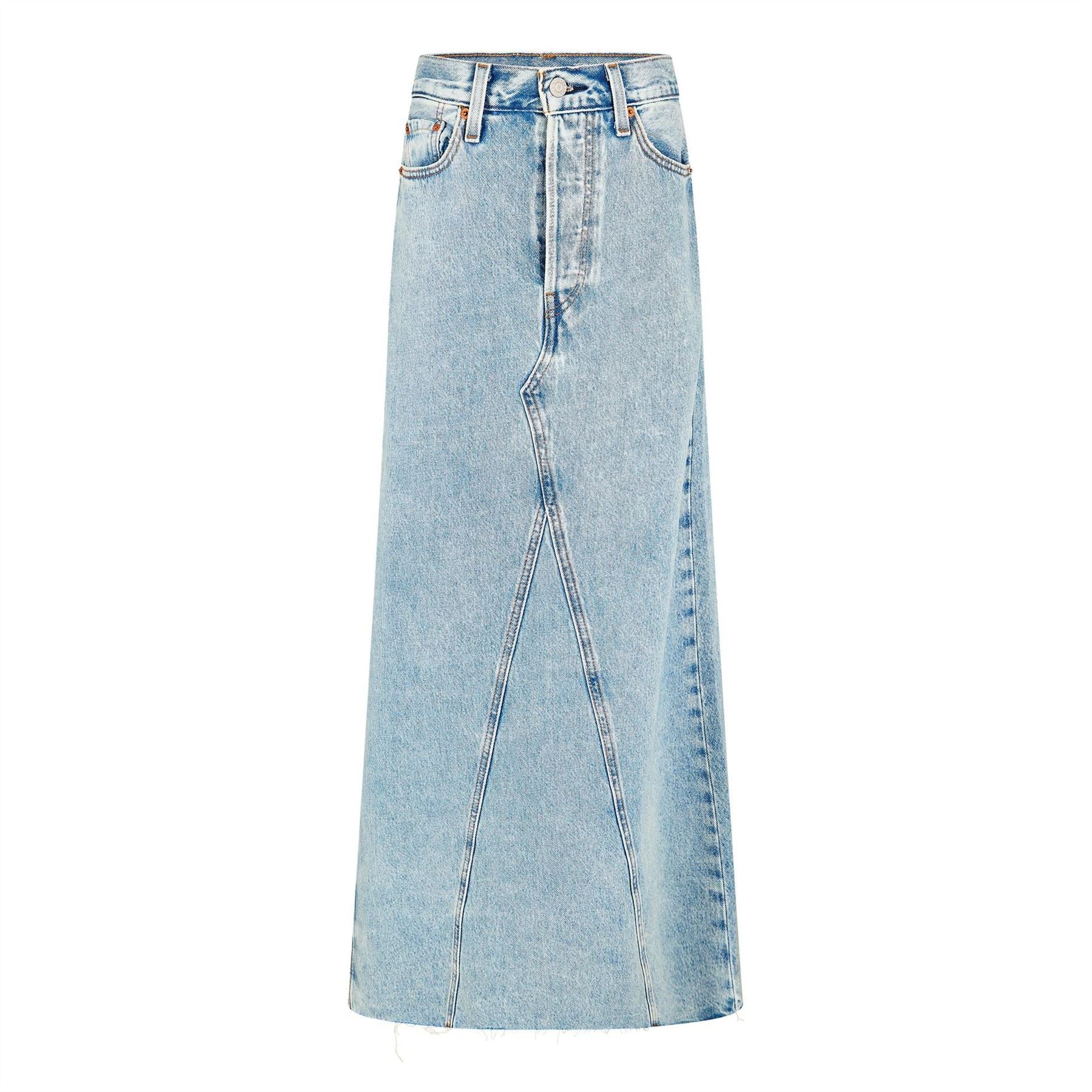 Levis Iconic Long Skirt W Slit Own I