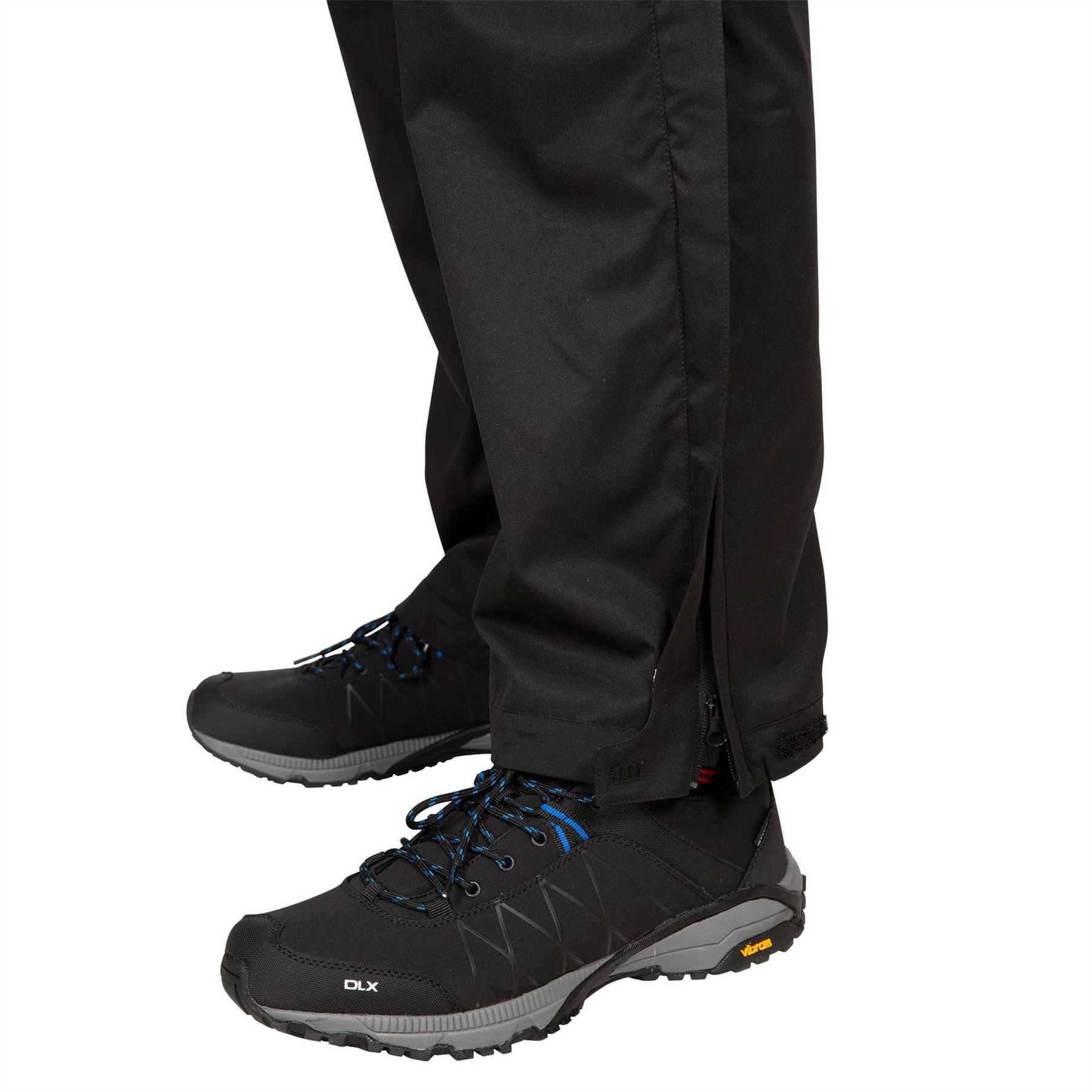 DLX Putter Solid Patterned Straight Trousers