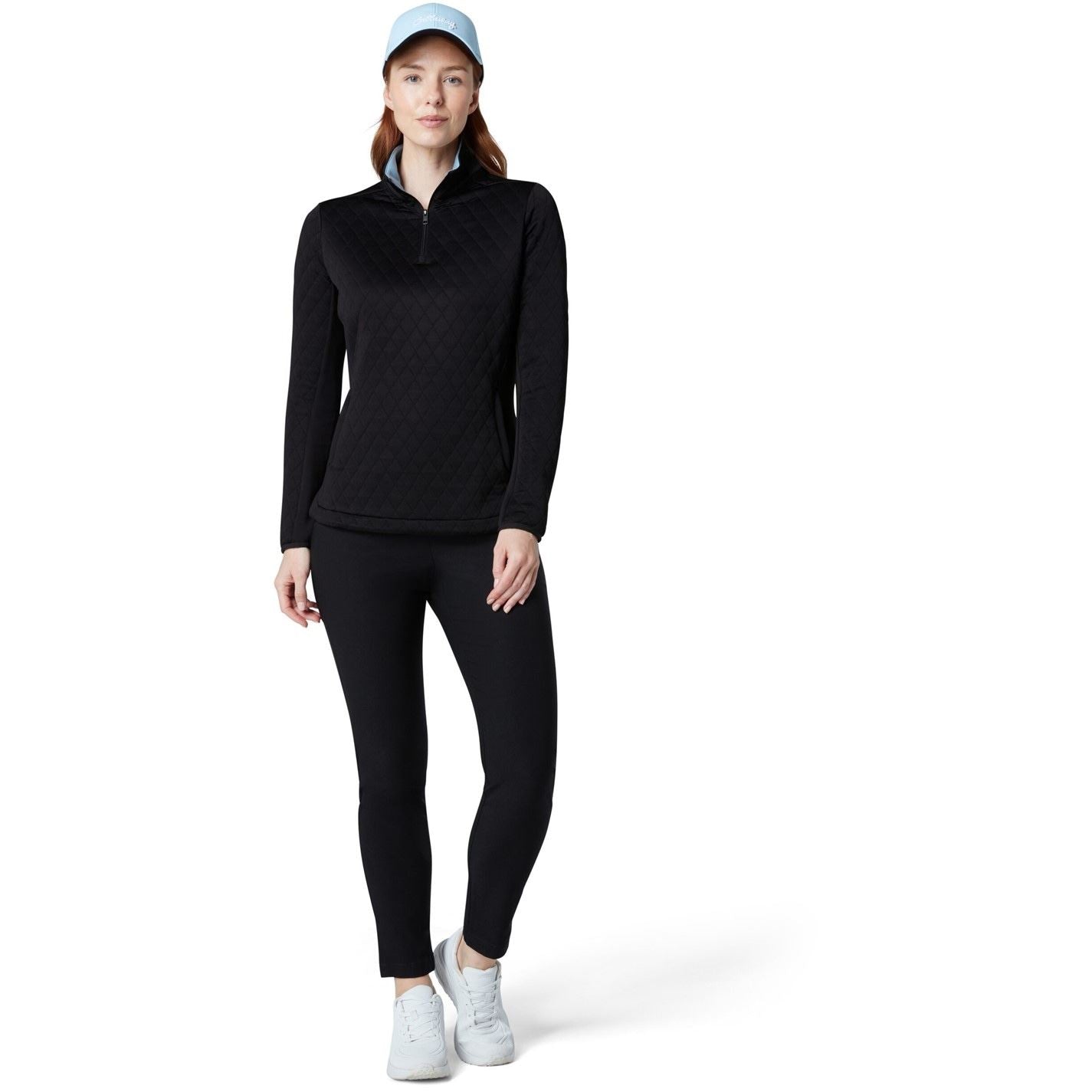 Callaway Zipped Pocket Funnel Neck Raglan Sleeve Sweatshirt