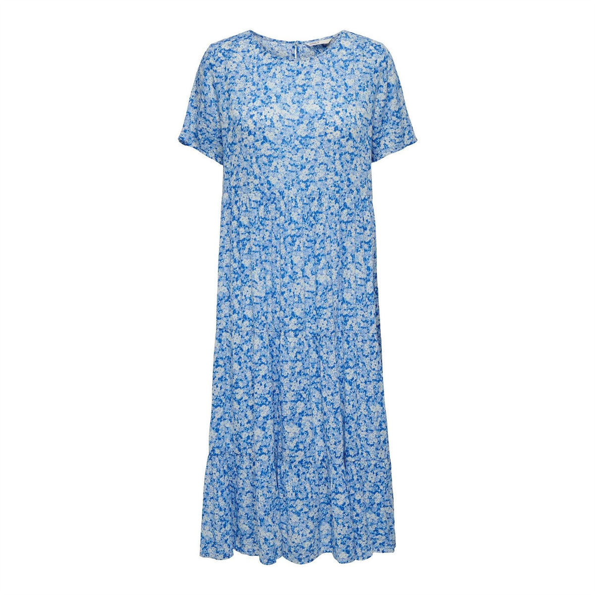 Only Short Sleeve Maxi Tiered Dress