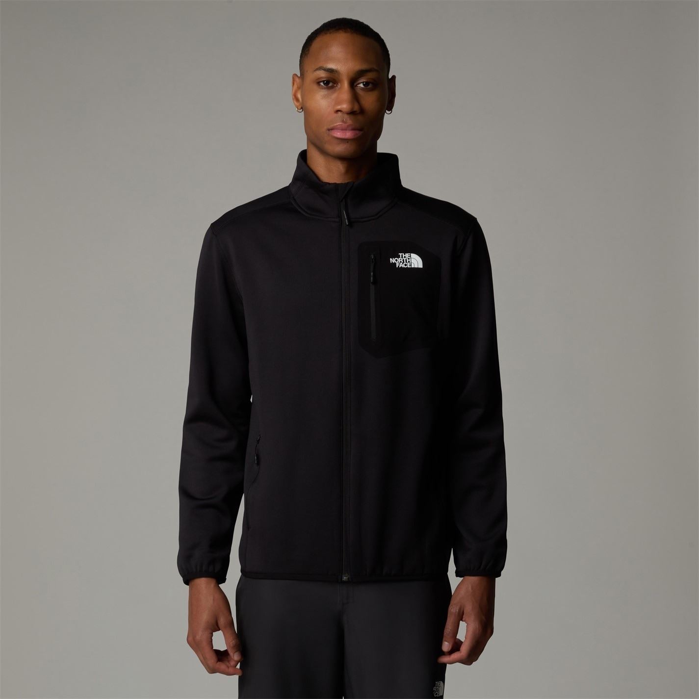 The North Face Mens Crest Full Zip Fleece