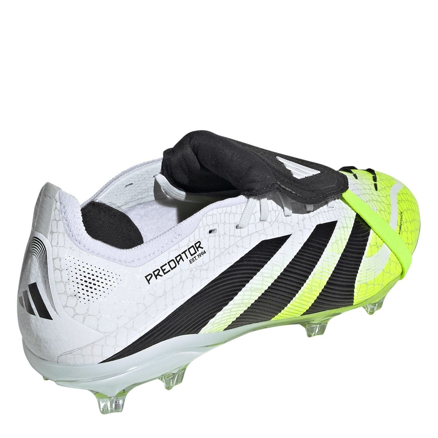 adidas Predator Elite Fold Over Tongue Junior Firm Ground Football Boots