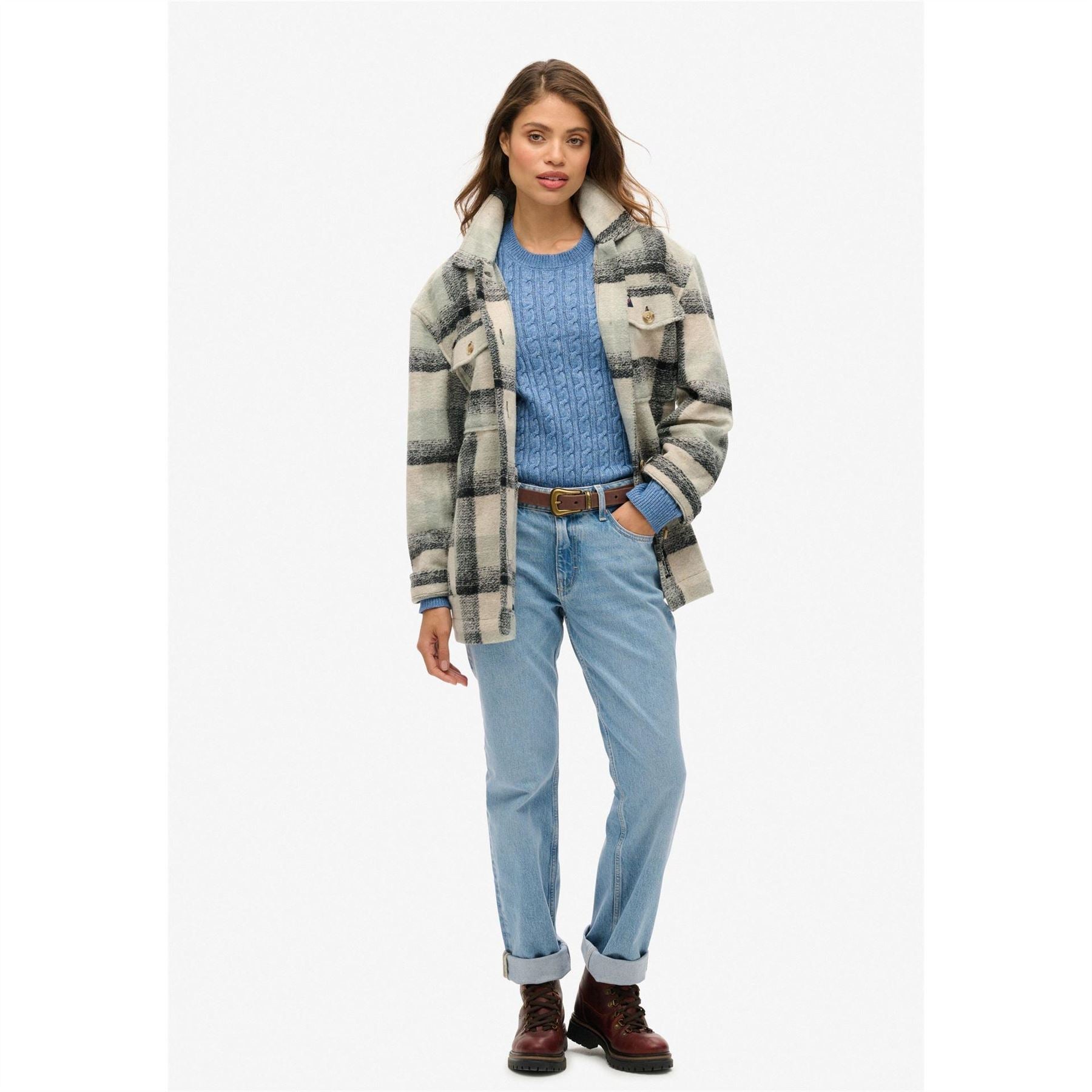 Superdry Cable Crew Neck Regular Fit Sweater