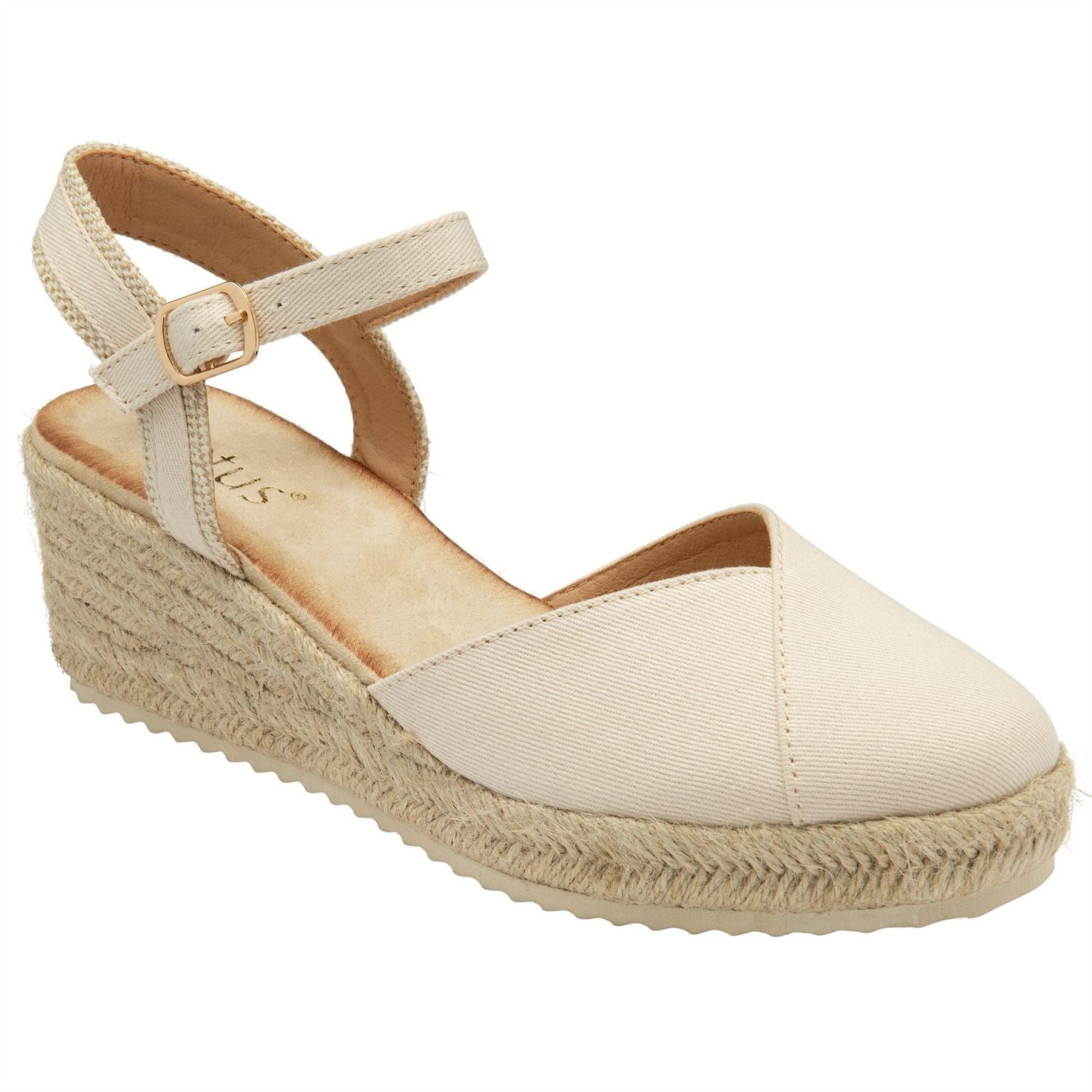Lotus Shoes Bronya Espadrille Wedge Sandals