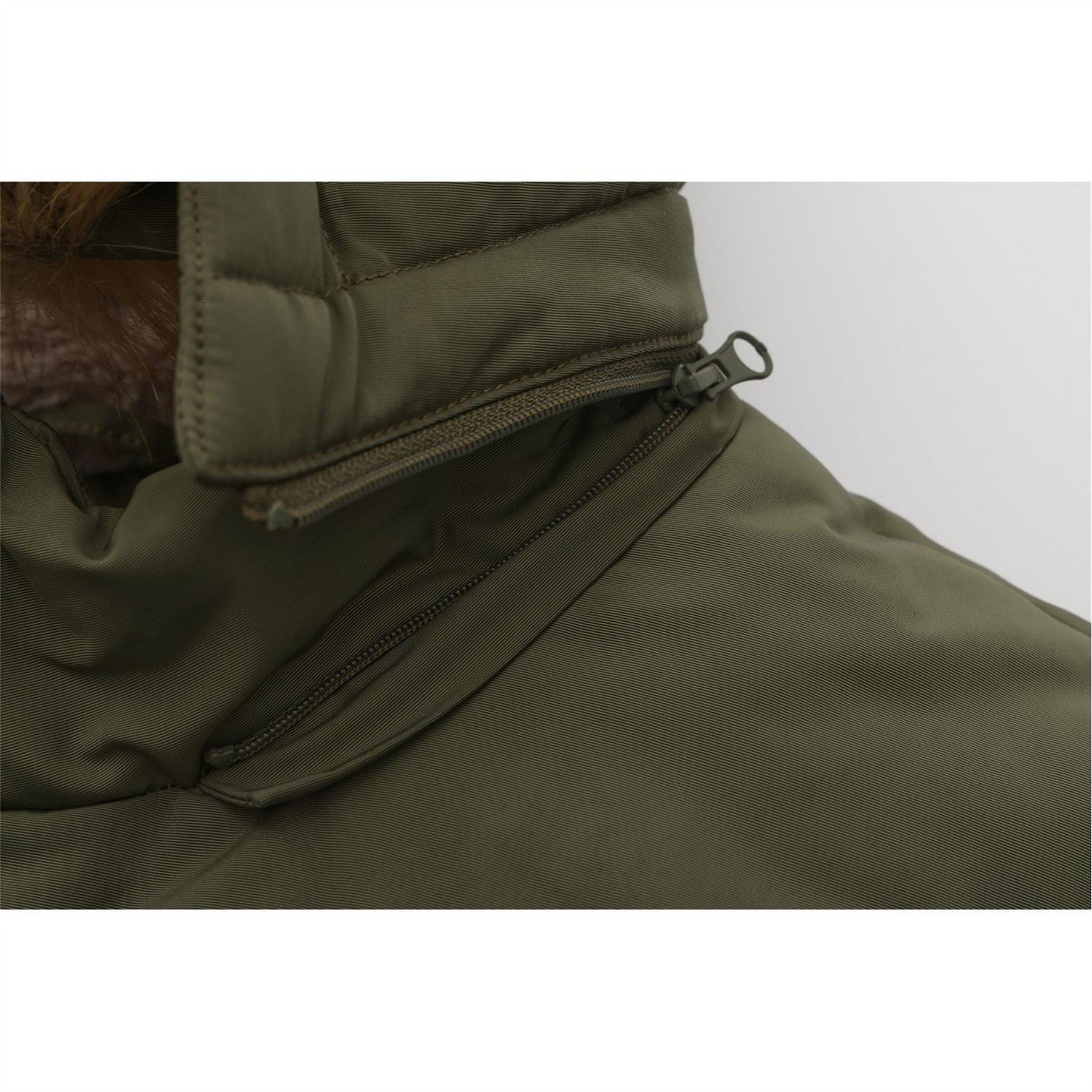 SoulCal Mens Cal 2 Zip Bubble Jacket For