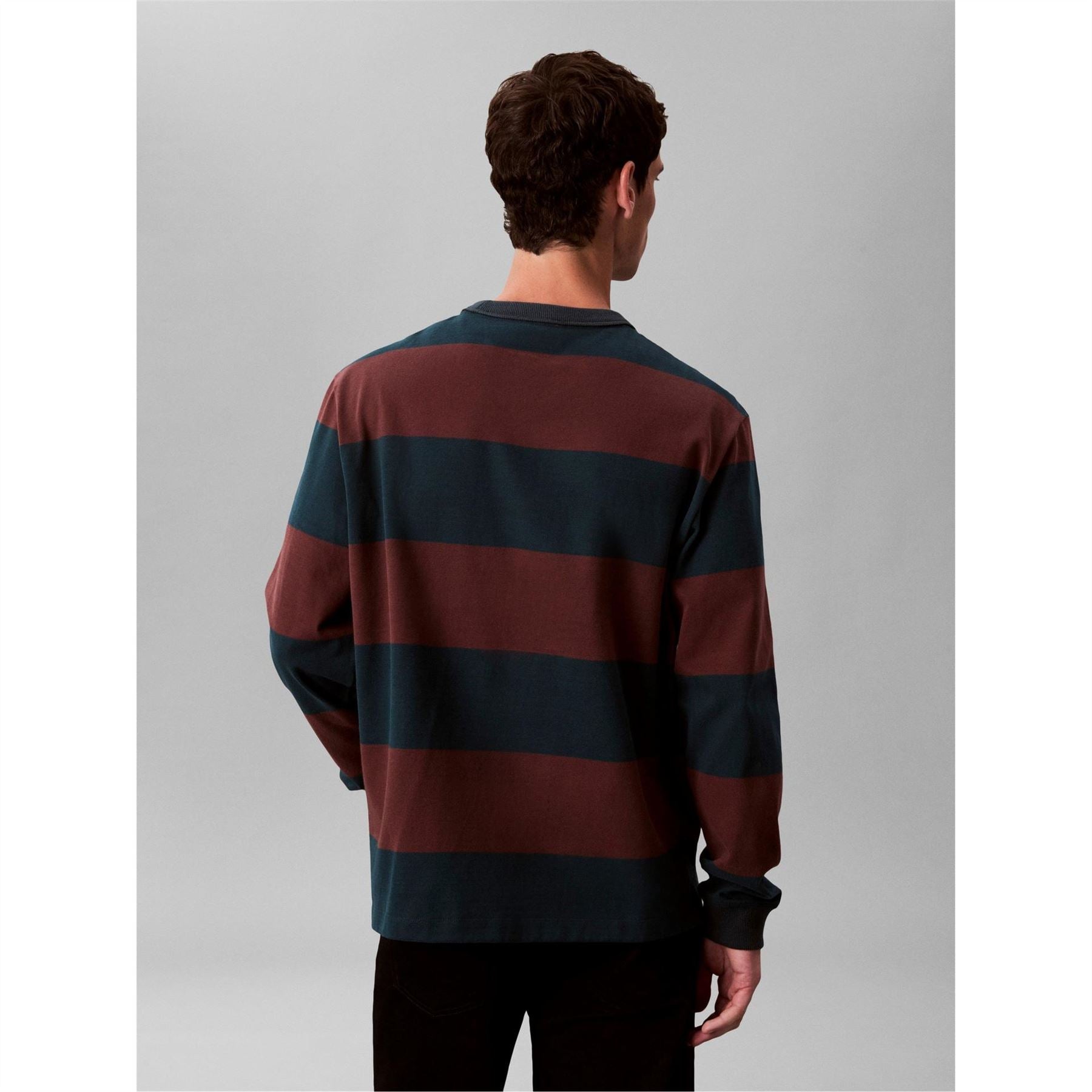 Calvin Klein Jeans Suede Stripe T-Shirt