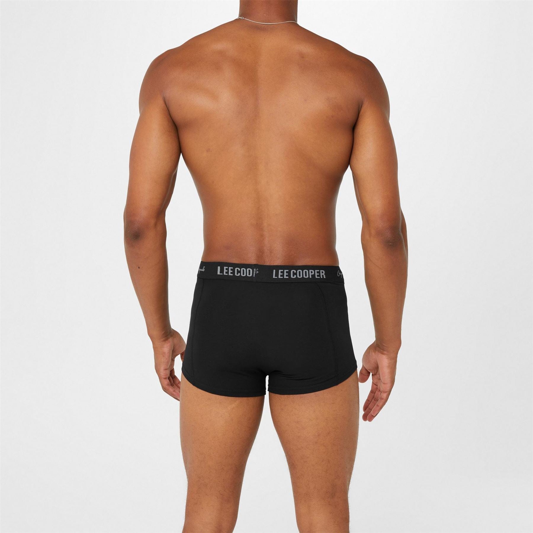 Lee Cooper Mens Cooper Essential Boxer Trunk 5 Pack