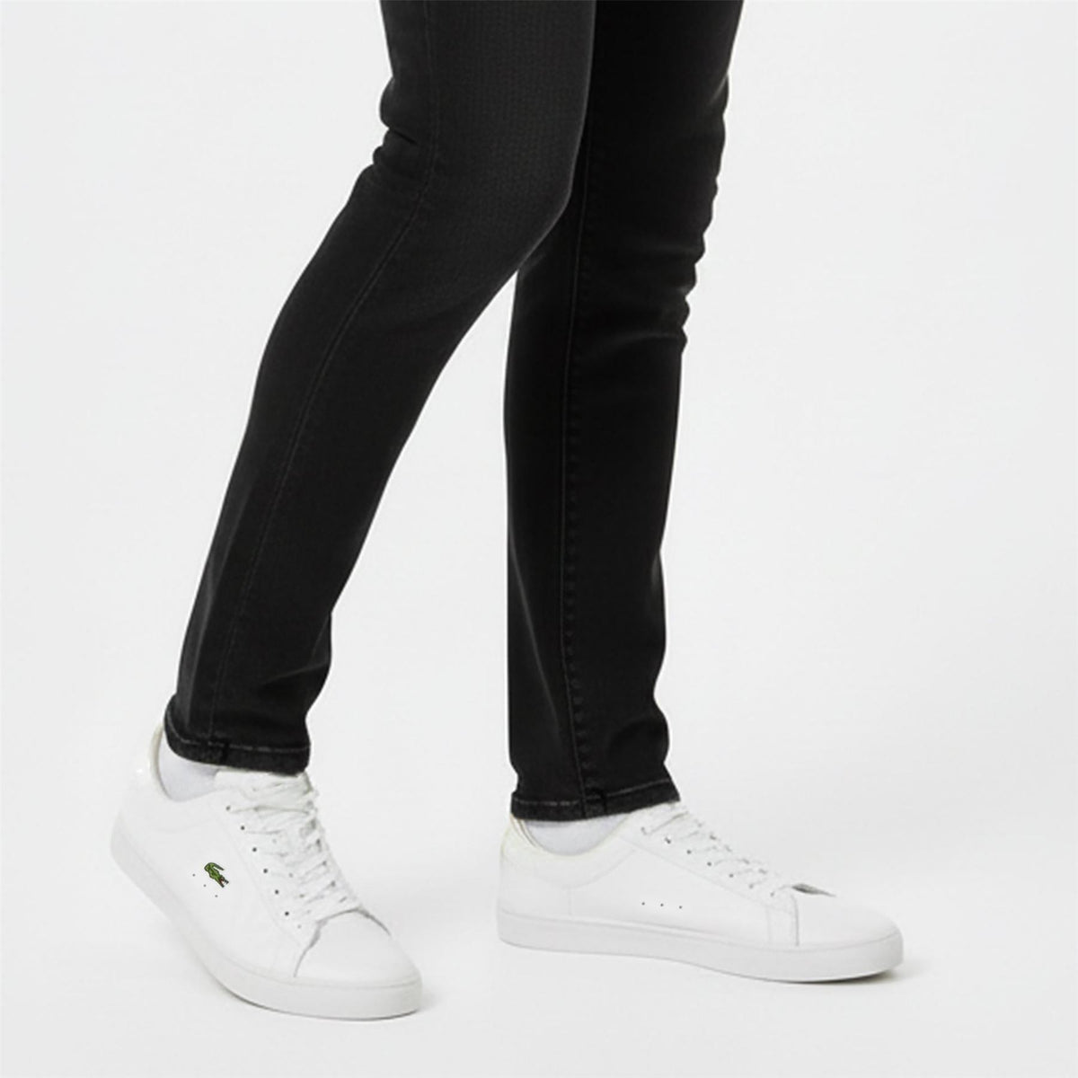 Lacoste Carnaby Set Crocodile Print Low Top Sneakers