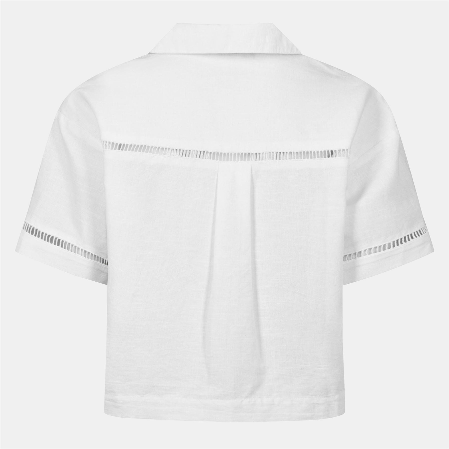 Jack Wills  Linen Broderie Shirt