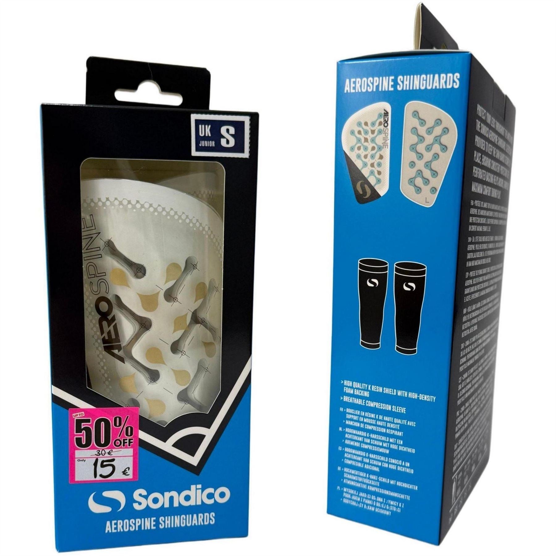 Sondico Aerospine Shin Guards