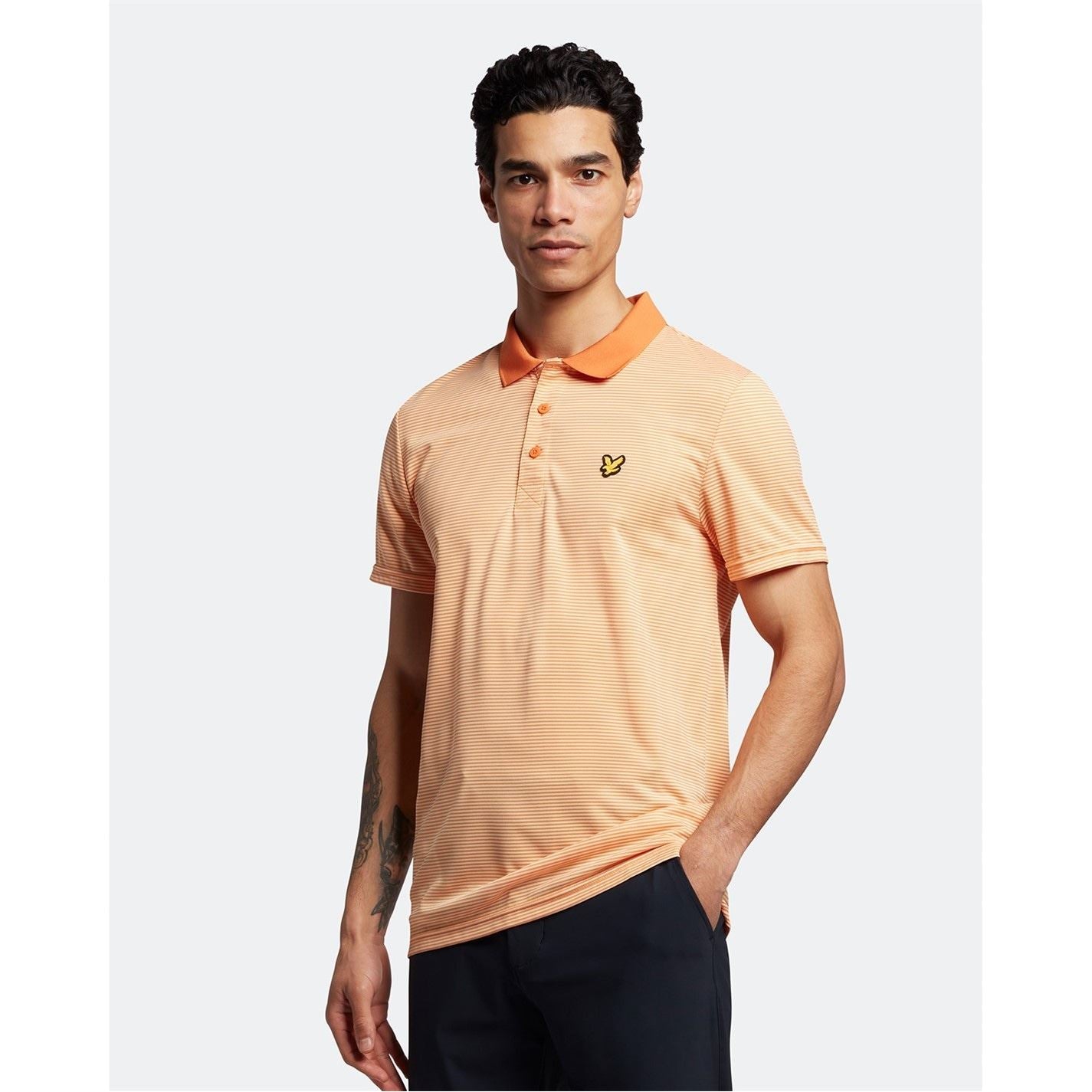 Lyle and Scott Golf Micro Regular Fit Athletic Shirt