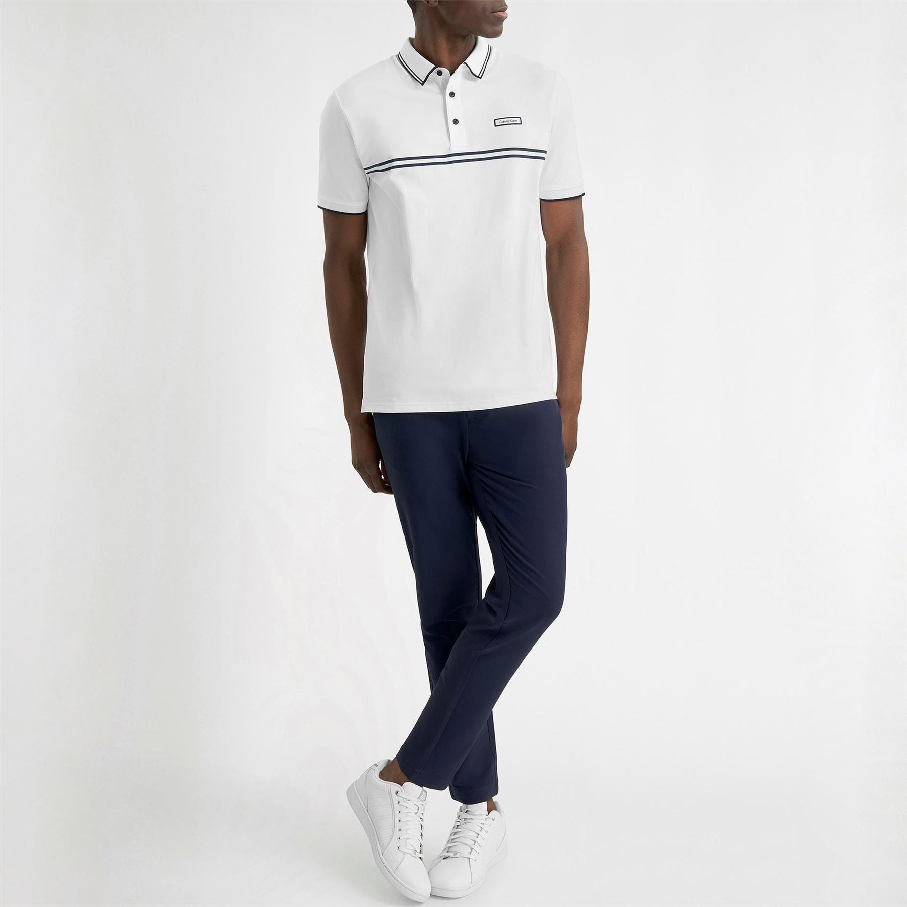 Calvin Klein Golf Short Sleeve Performance Polo Shirt