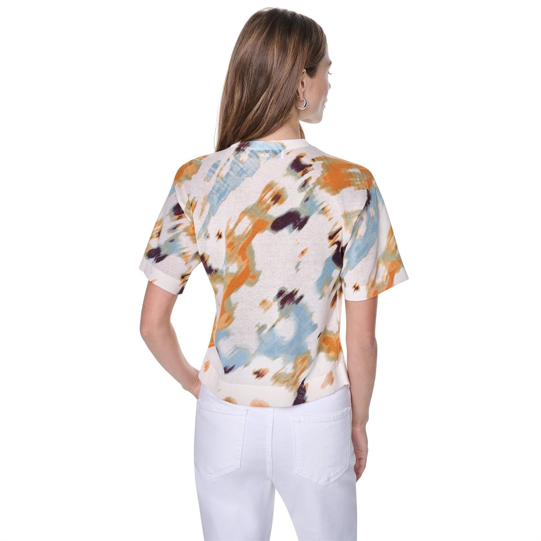DKNY Short Sleeve Blouse