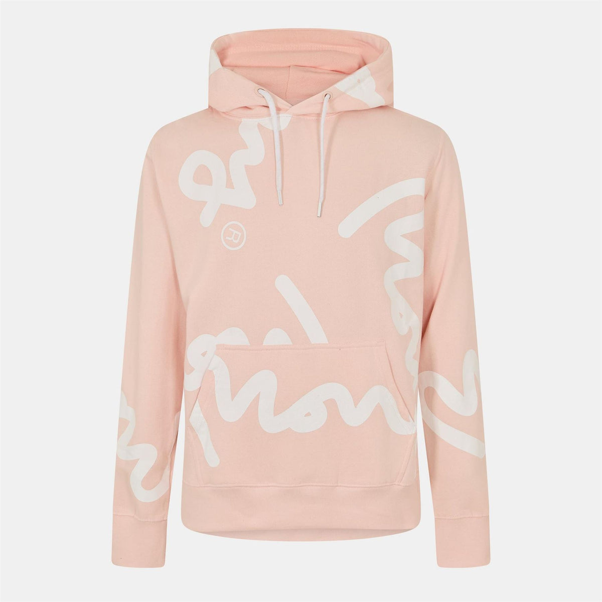 Money Lettered Branding Hooded Neck Long Sleeve Sweatshirt