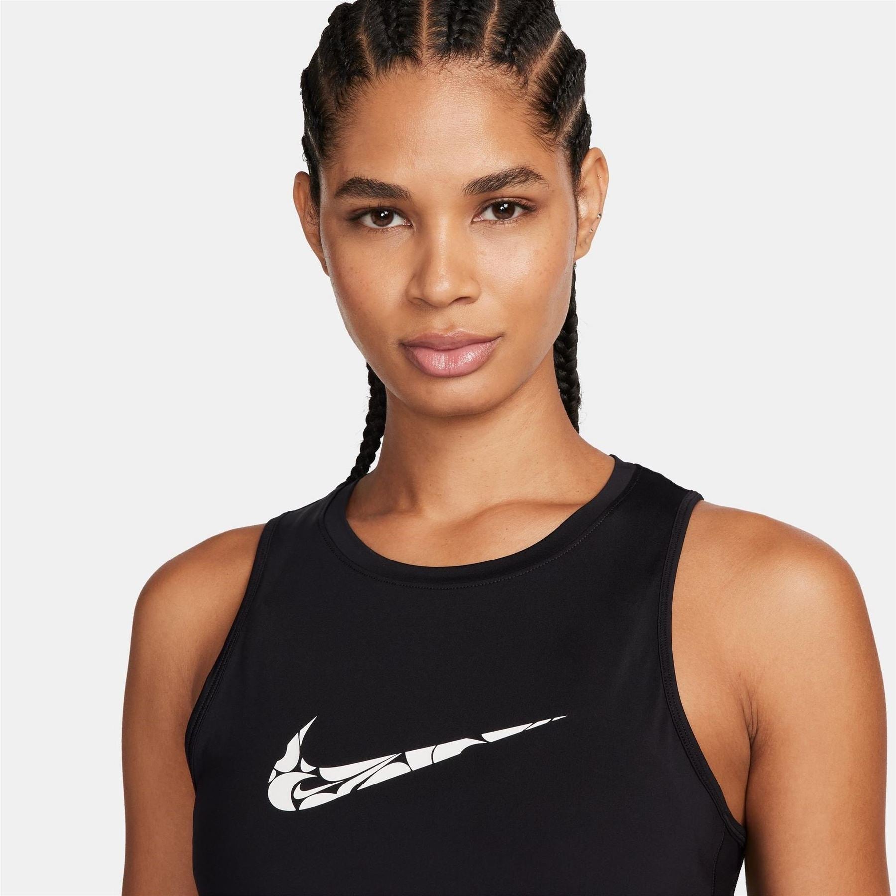 Nike Womens One Swoosh Dri Fit Running Tank Top