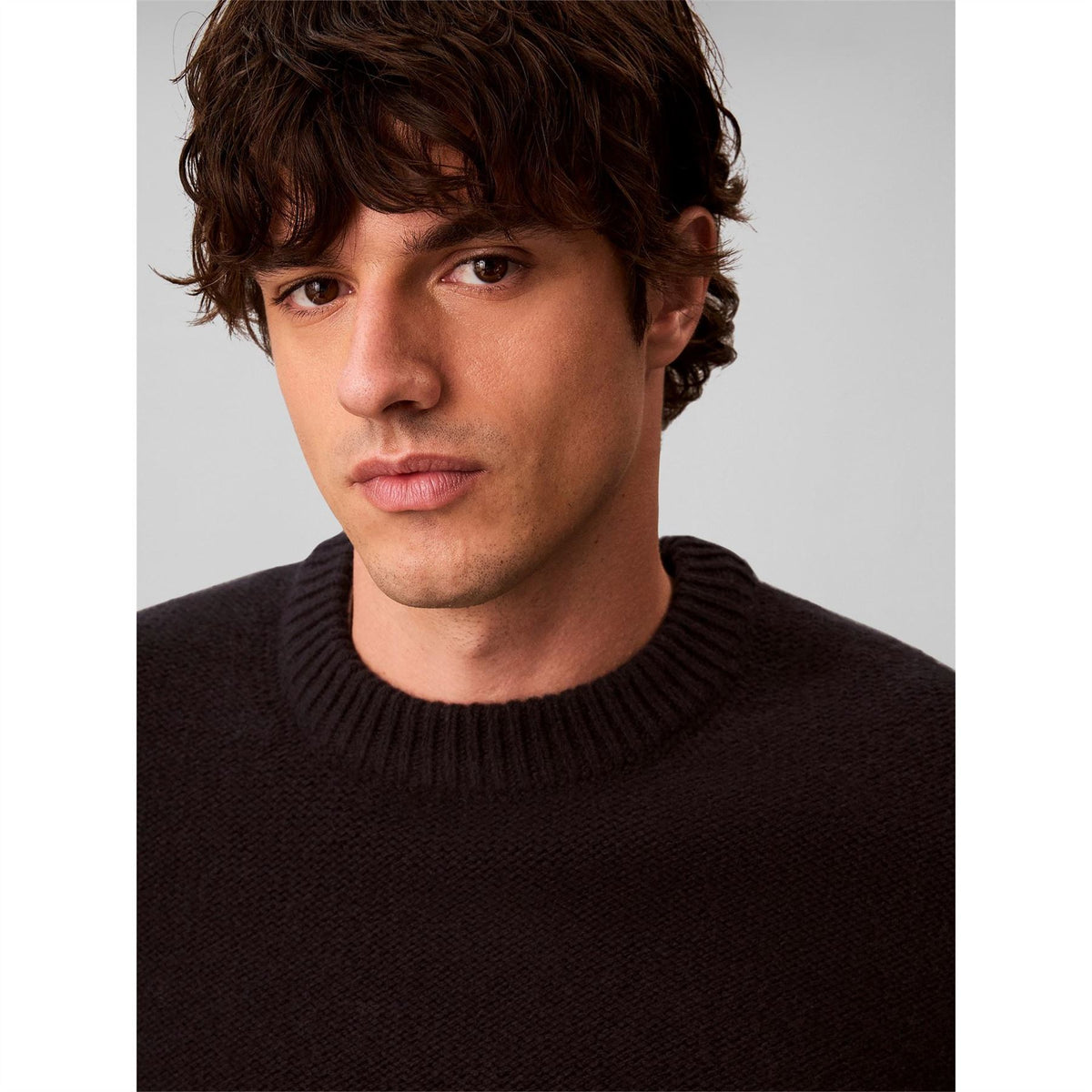 Calvin Klein Jeans Mono Cotton Crew Neck Jumper