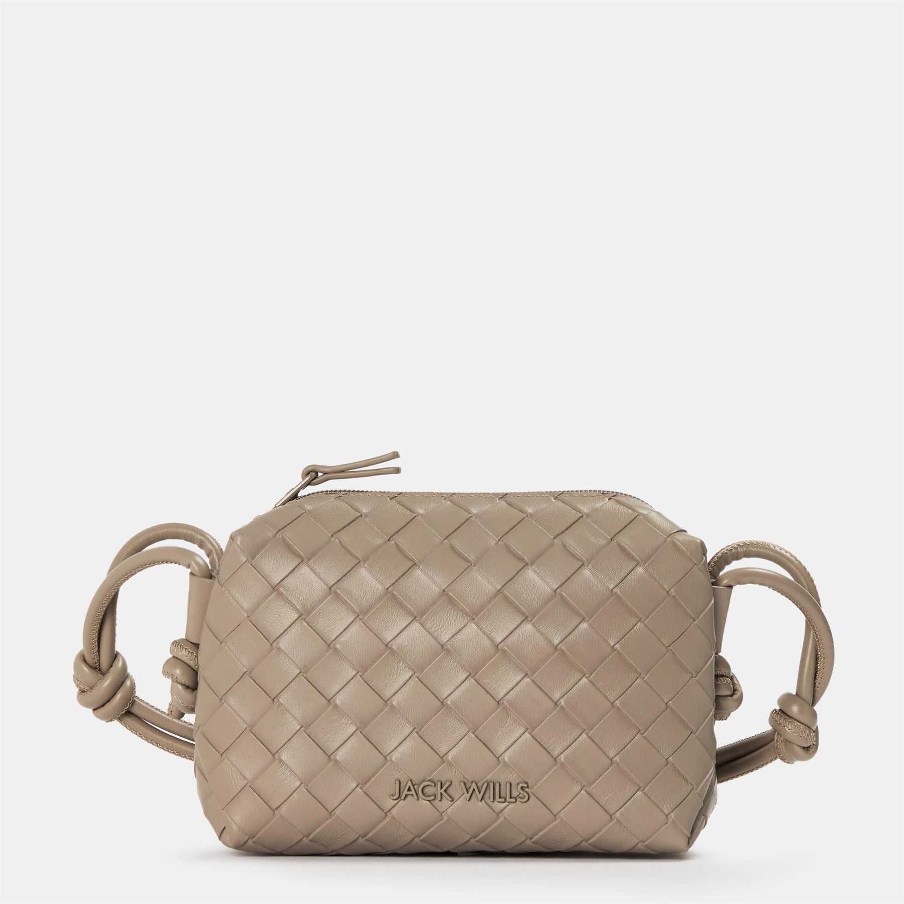 Jack Wills Woven Textured Cross Body with Detachable Strap